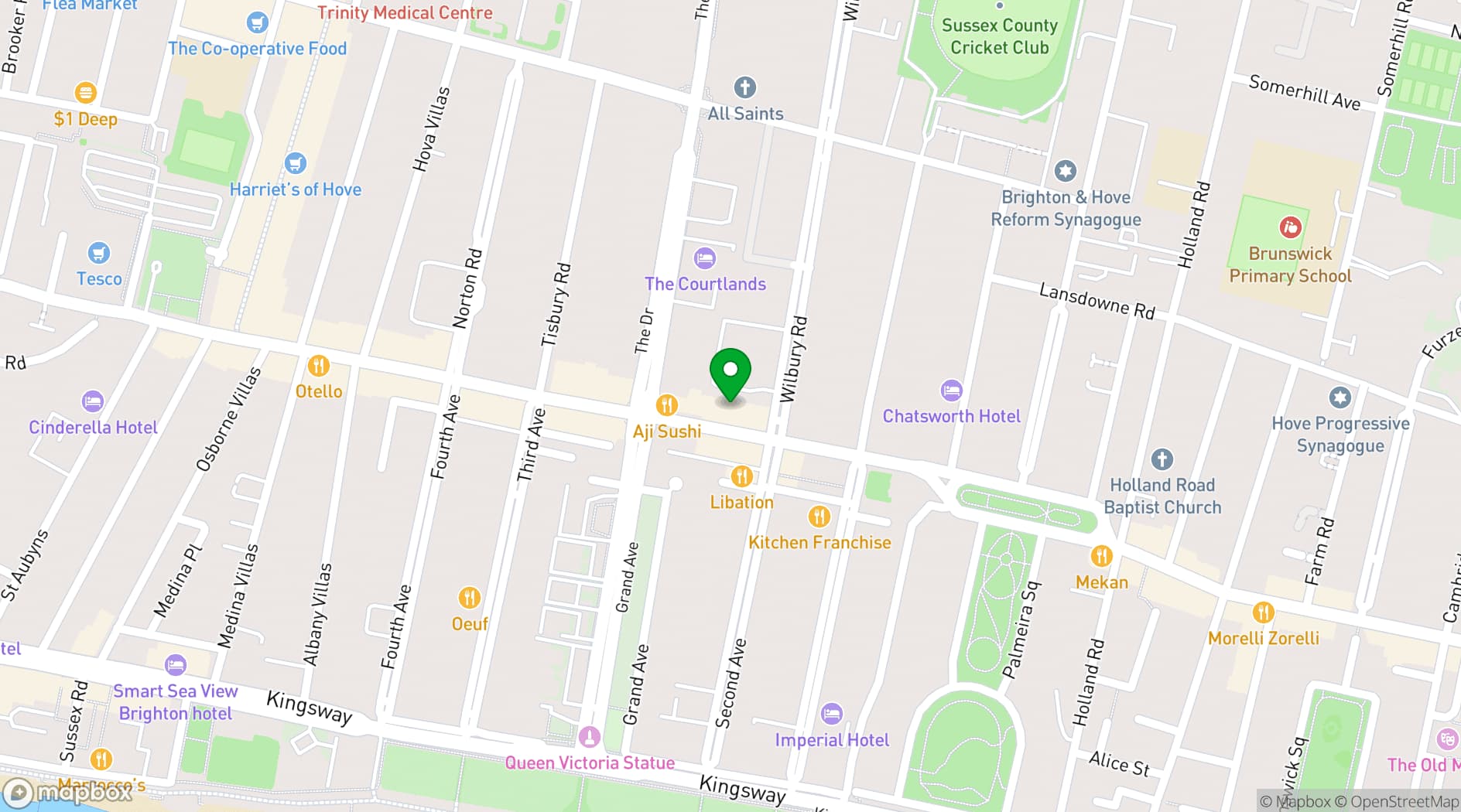 Map showing Seedhove Studio