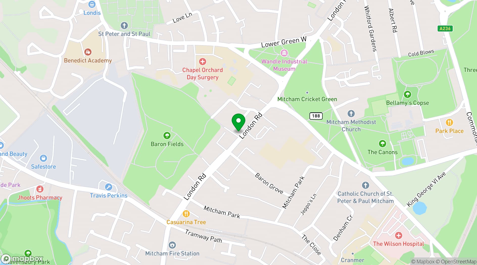 Map showing Riva Events