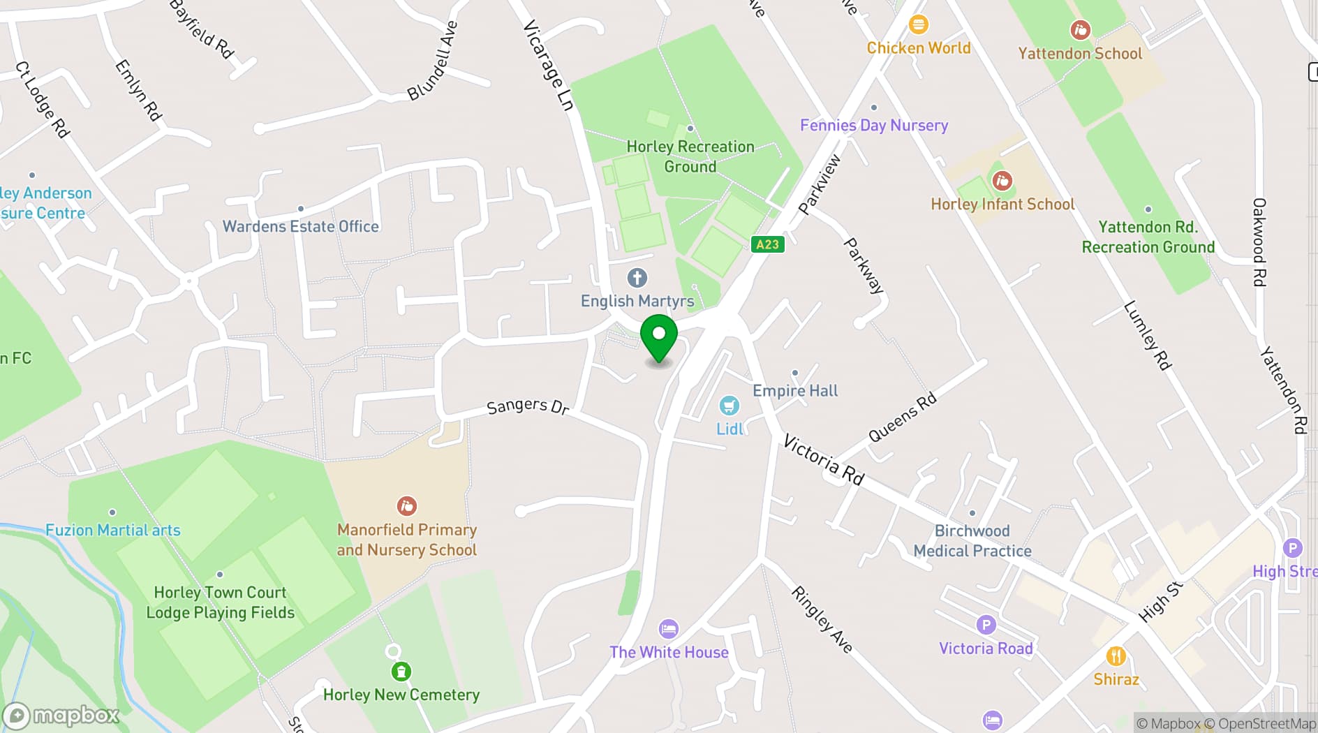 Map showing Let's Race