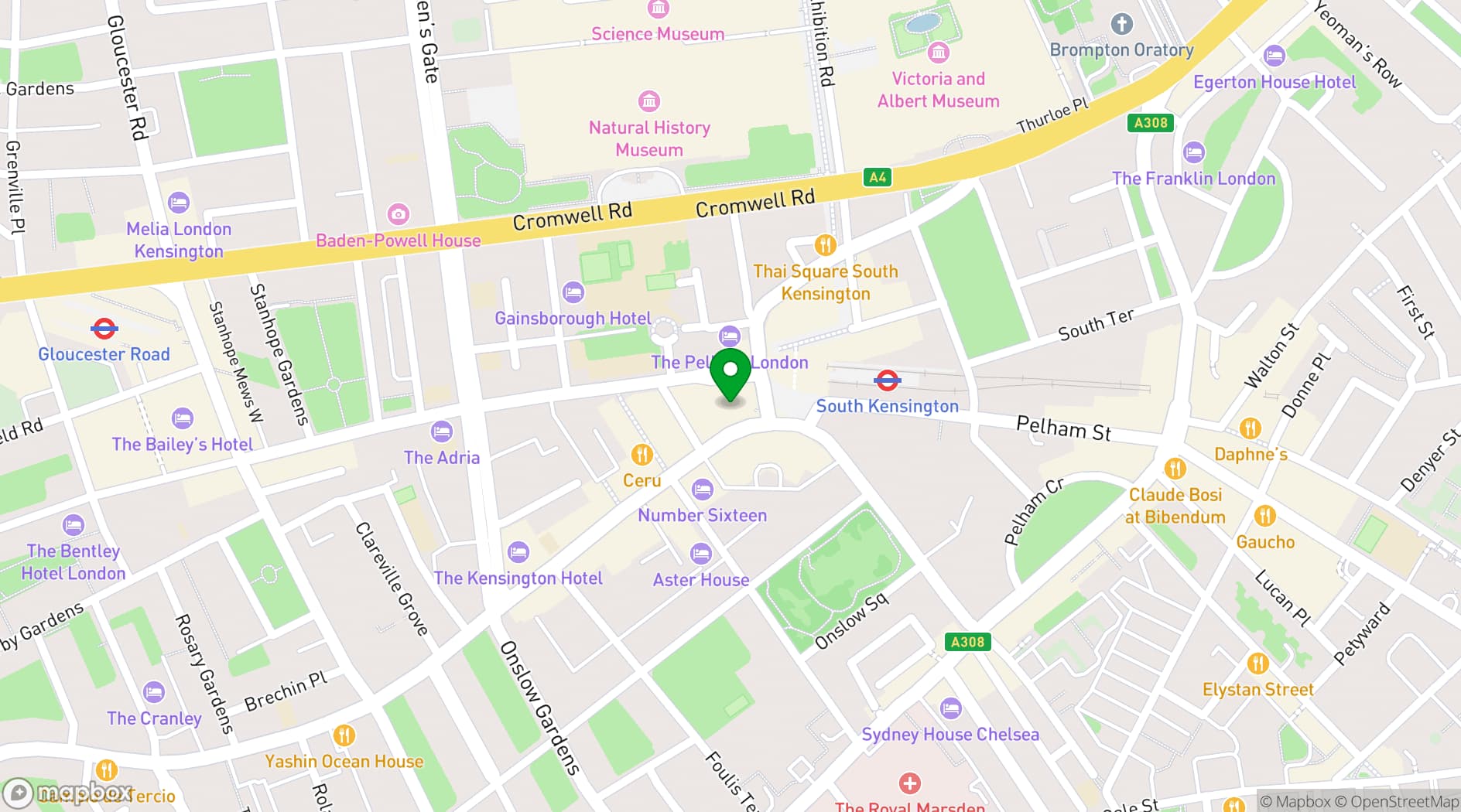 Map showing Venue At Simon Lau Centre