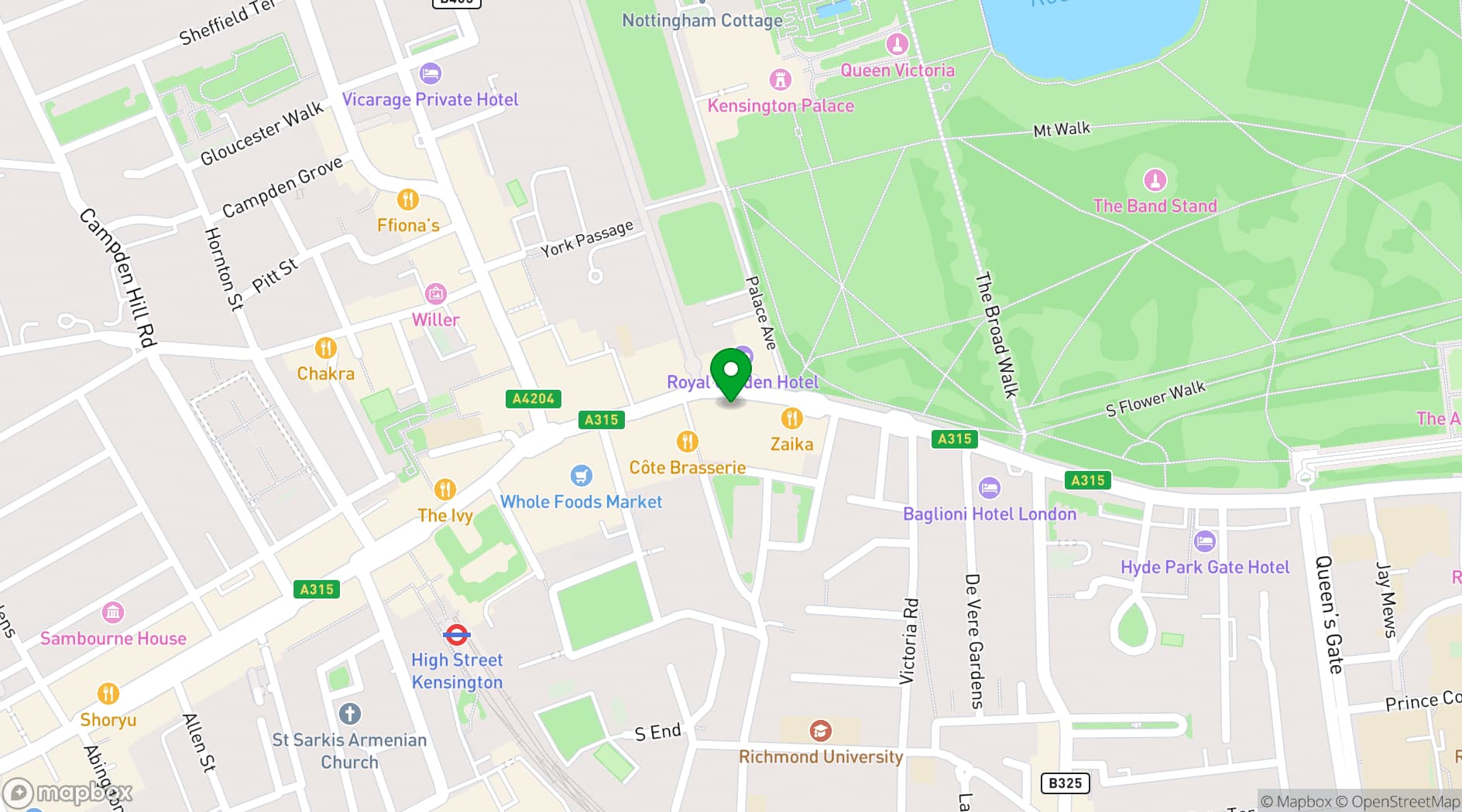 Map showing Berkshire Outdoor Cinema Hire & Events - Gocinemas.co.uk