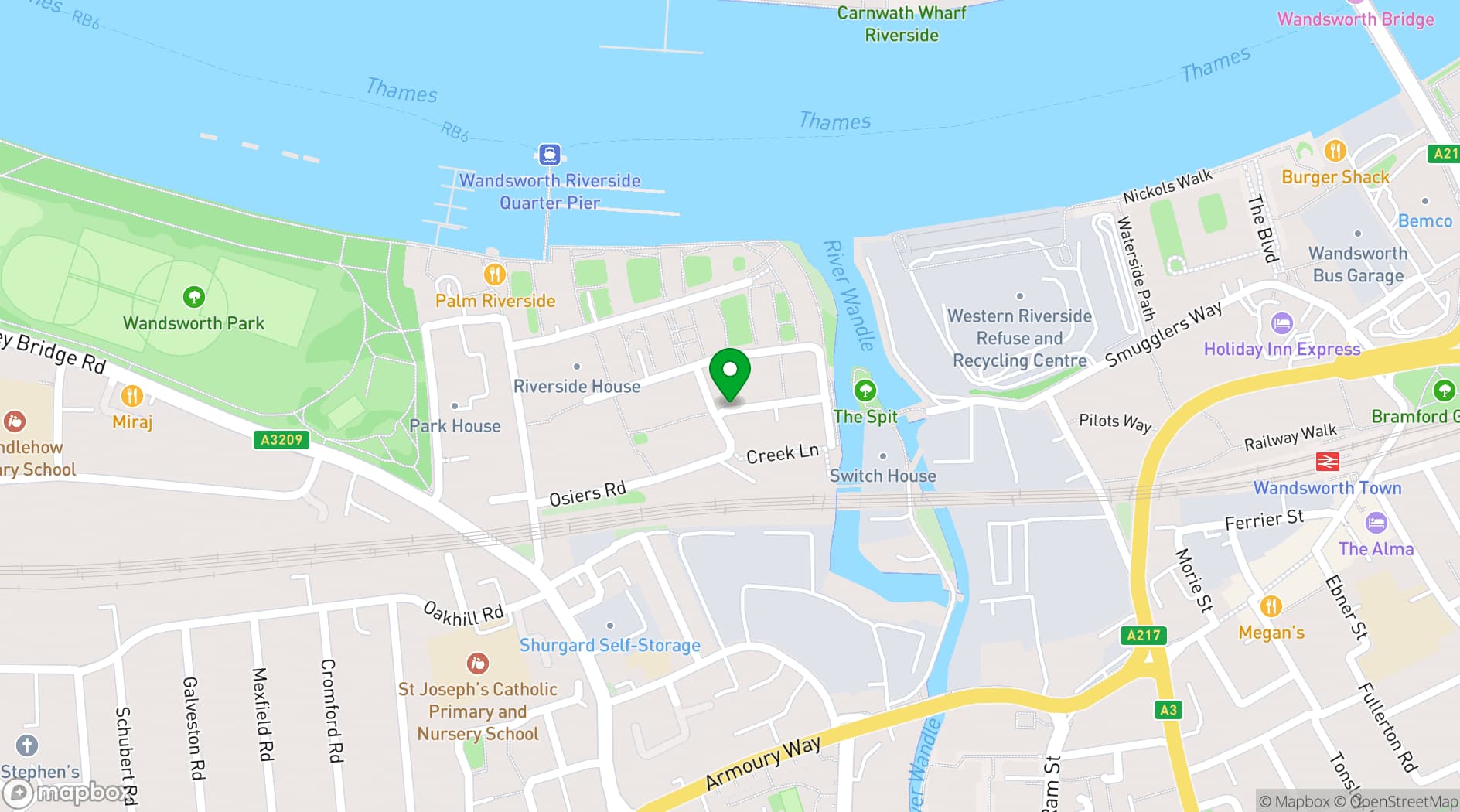 Map showing Complete Kitchen @ The Avenue Cookery School