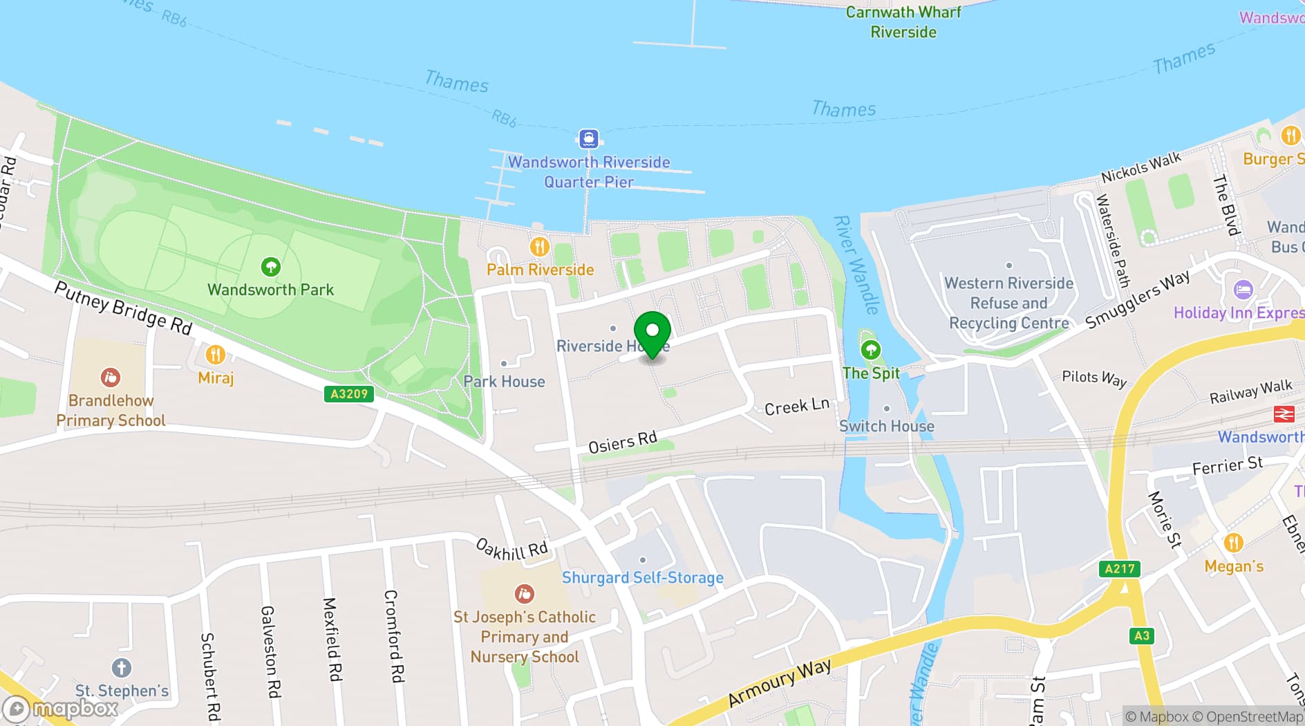 Map showing Video Dreams Productions