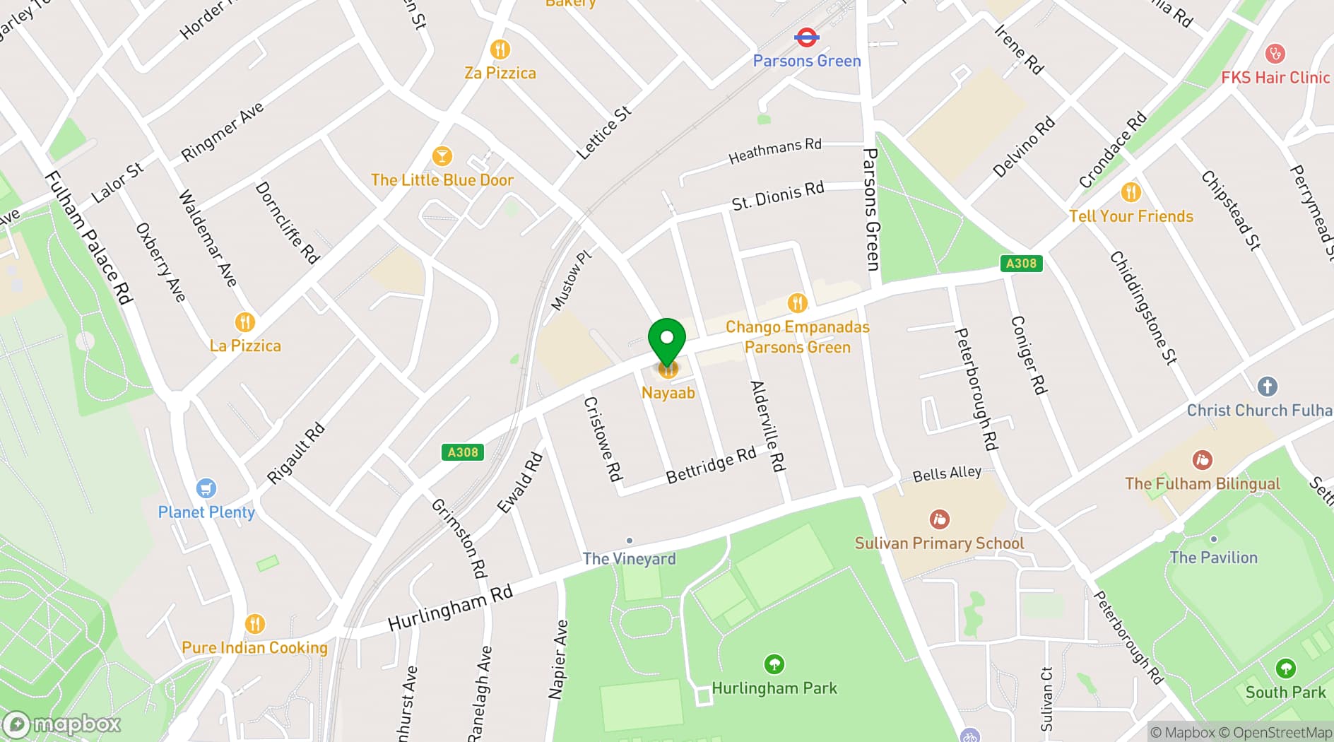 Map showing Nayaab