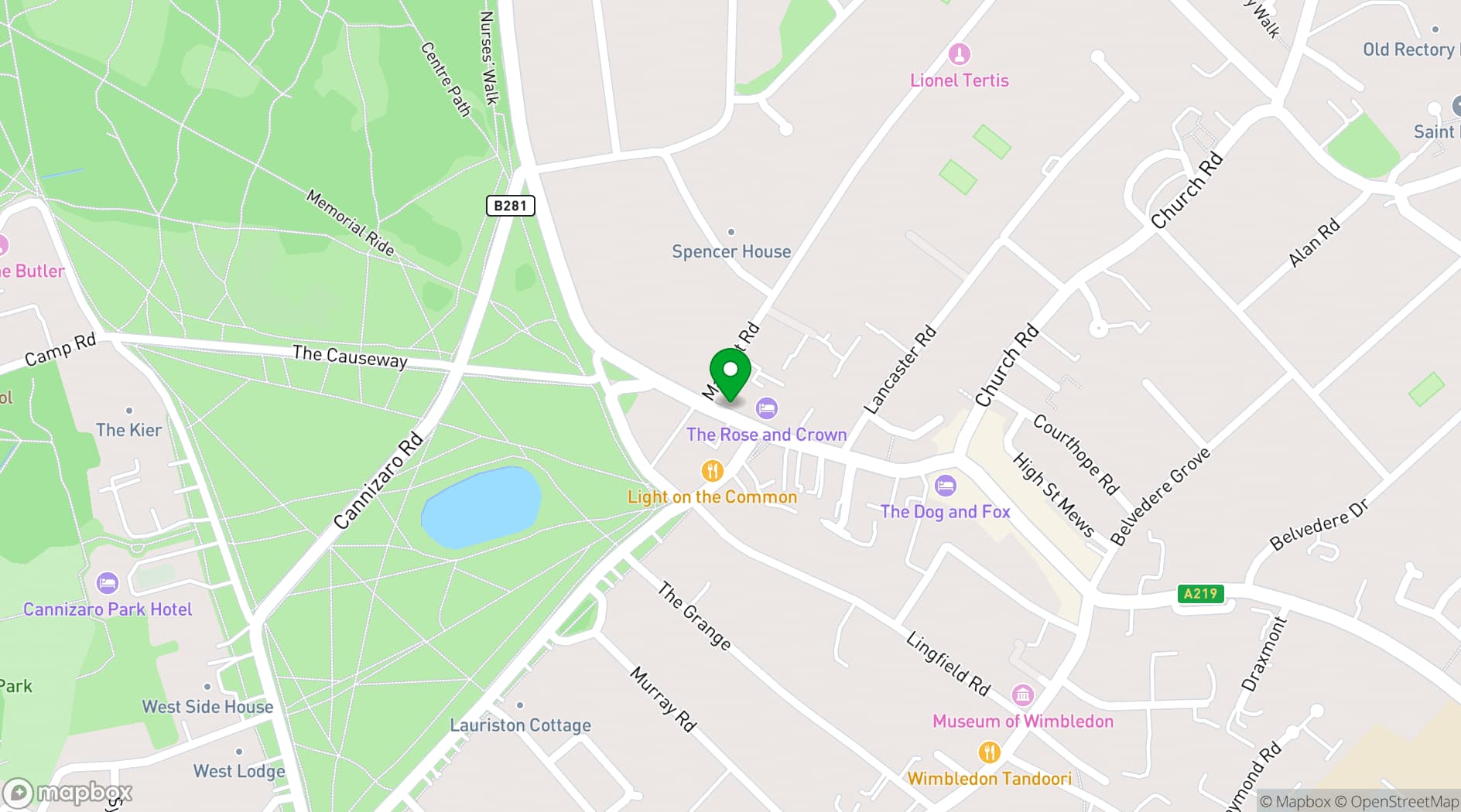 Map showing Common Ground Co Working by Spacemade