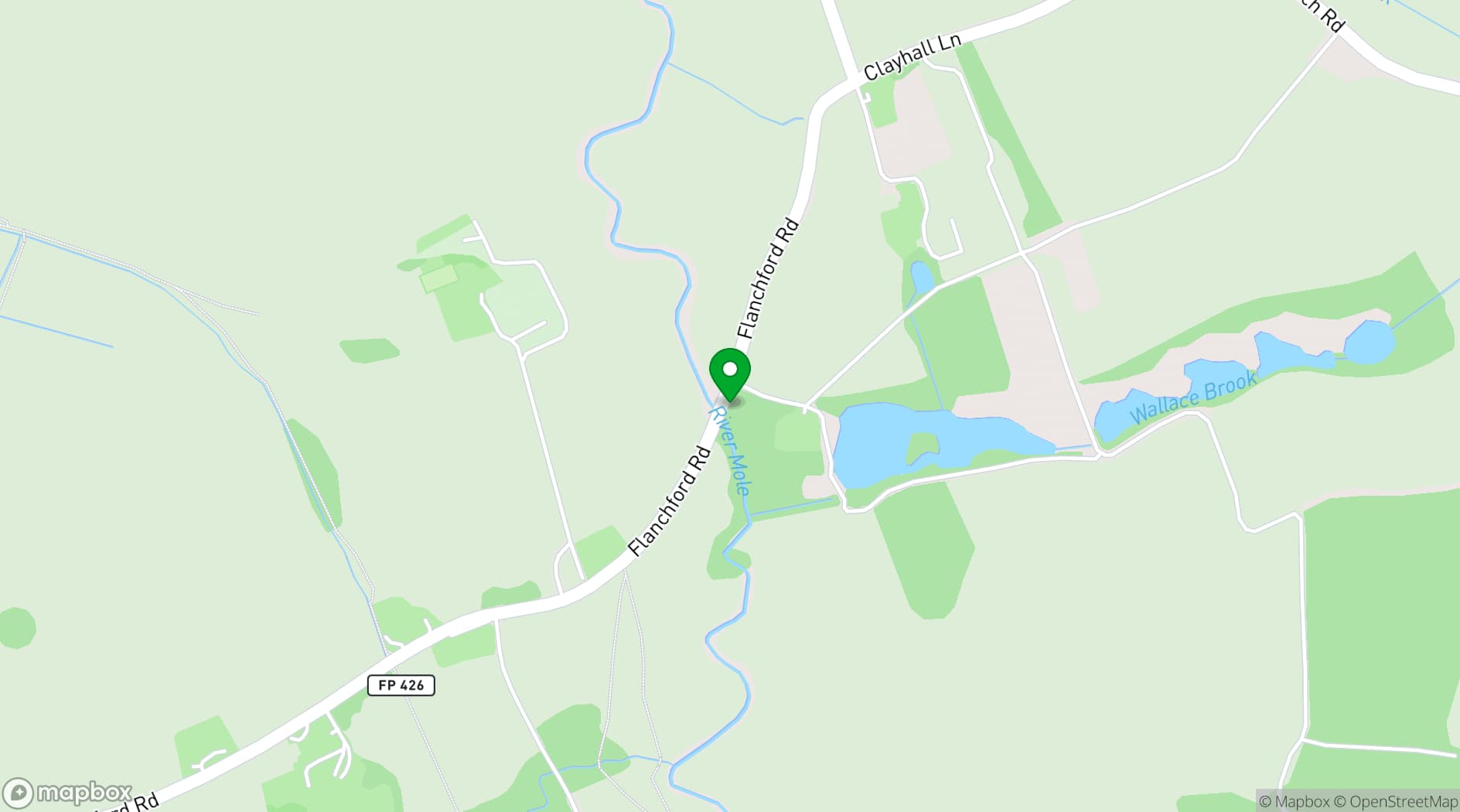 Map showing Hartswood Estate