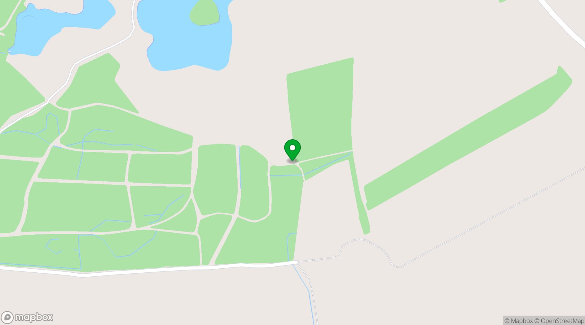 Map showing Rise Hall