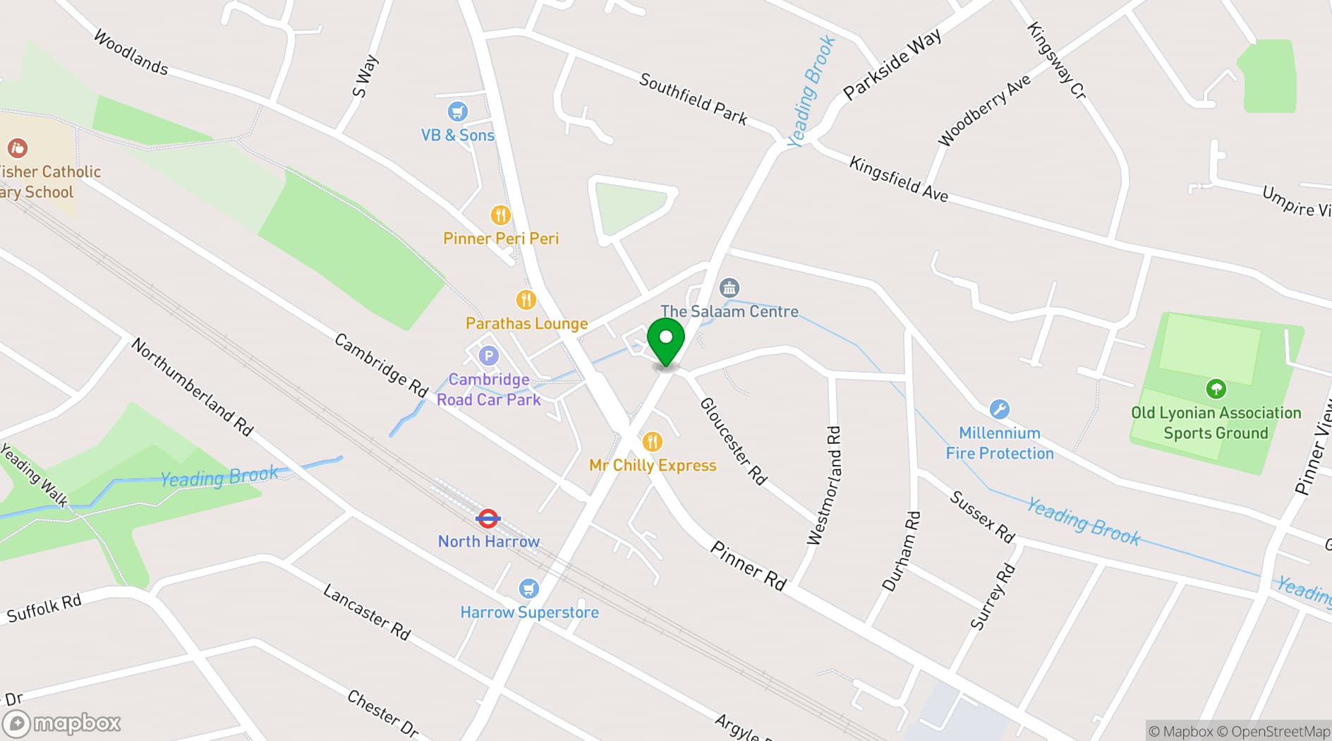 Map showing Savoy Court