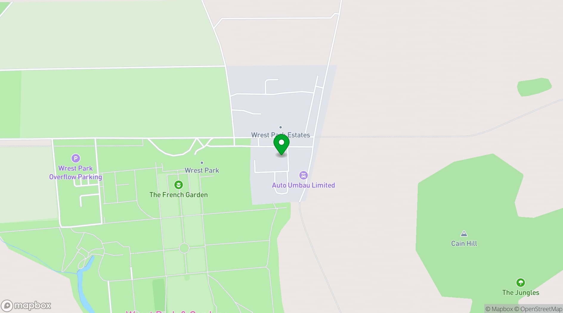 Map showing Endeavour House