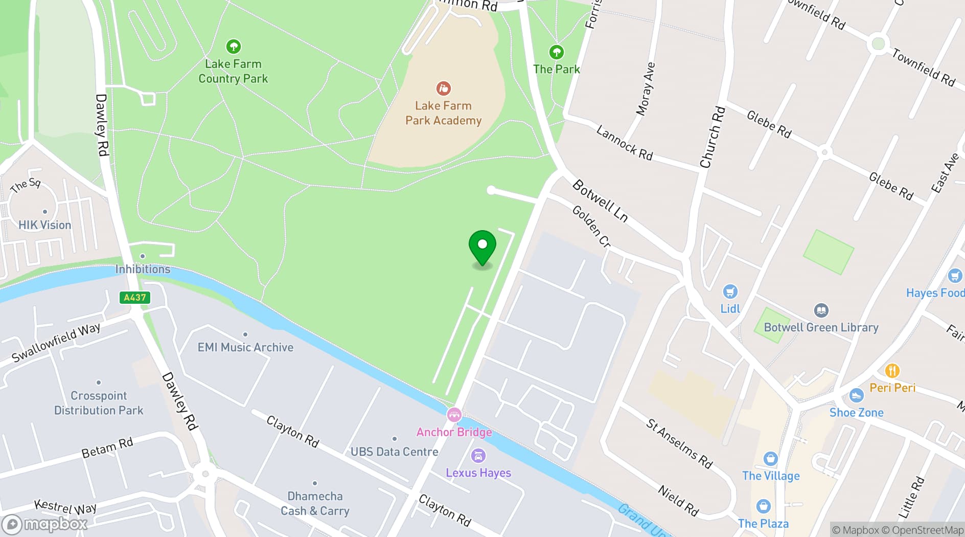Map showing Navnat Centre