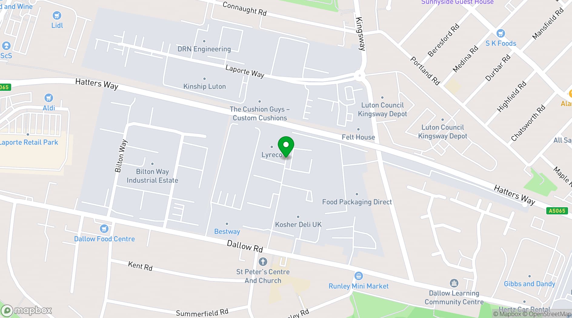 Map showing MergeXR Studio