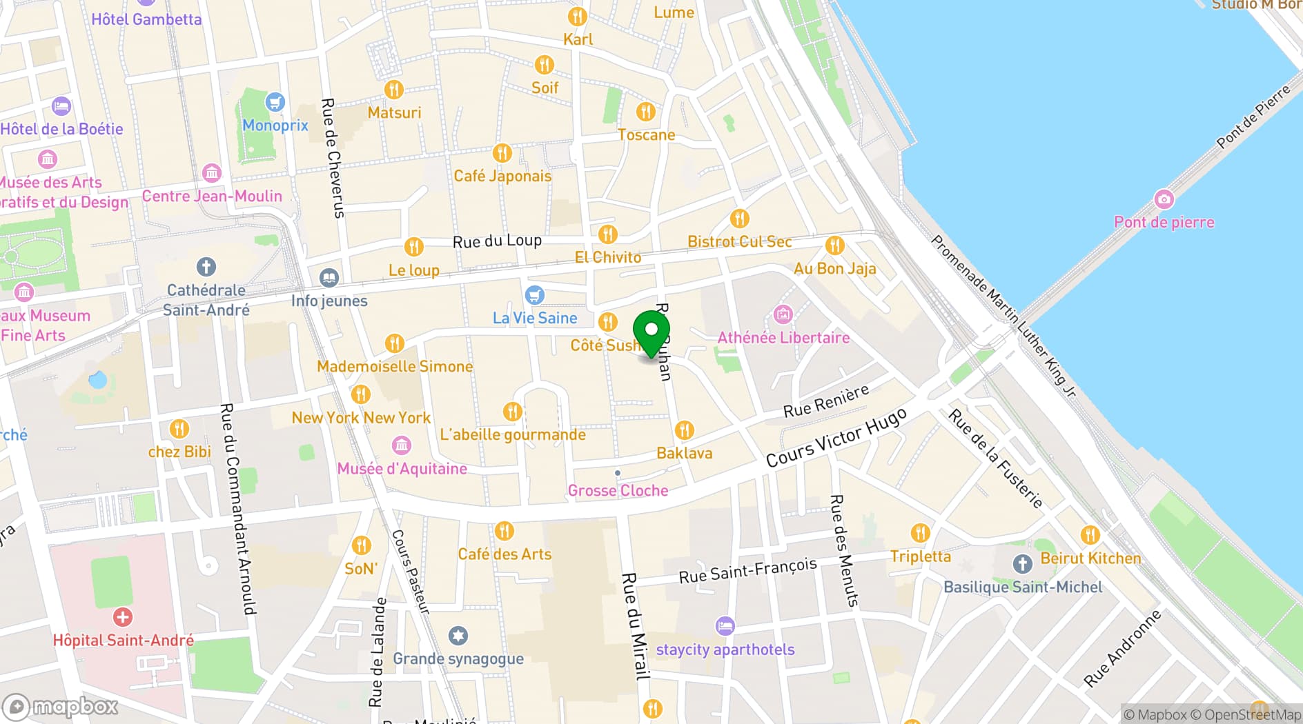 Map showing Koven Coworking