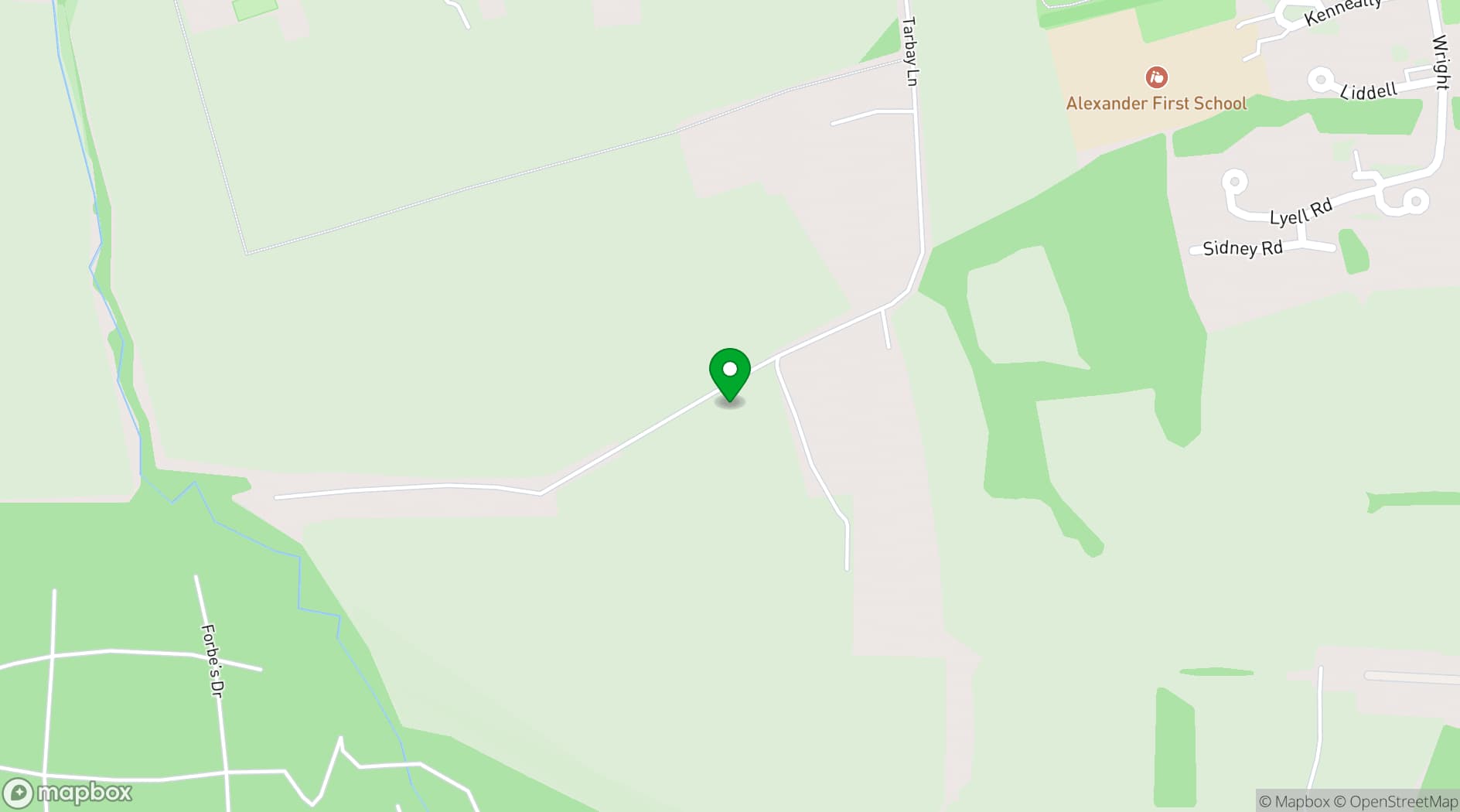Map showing Raw Tipis 