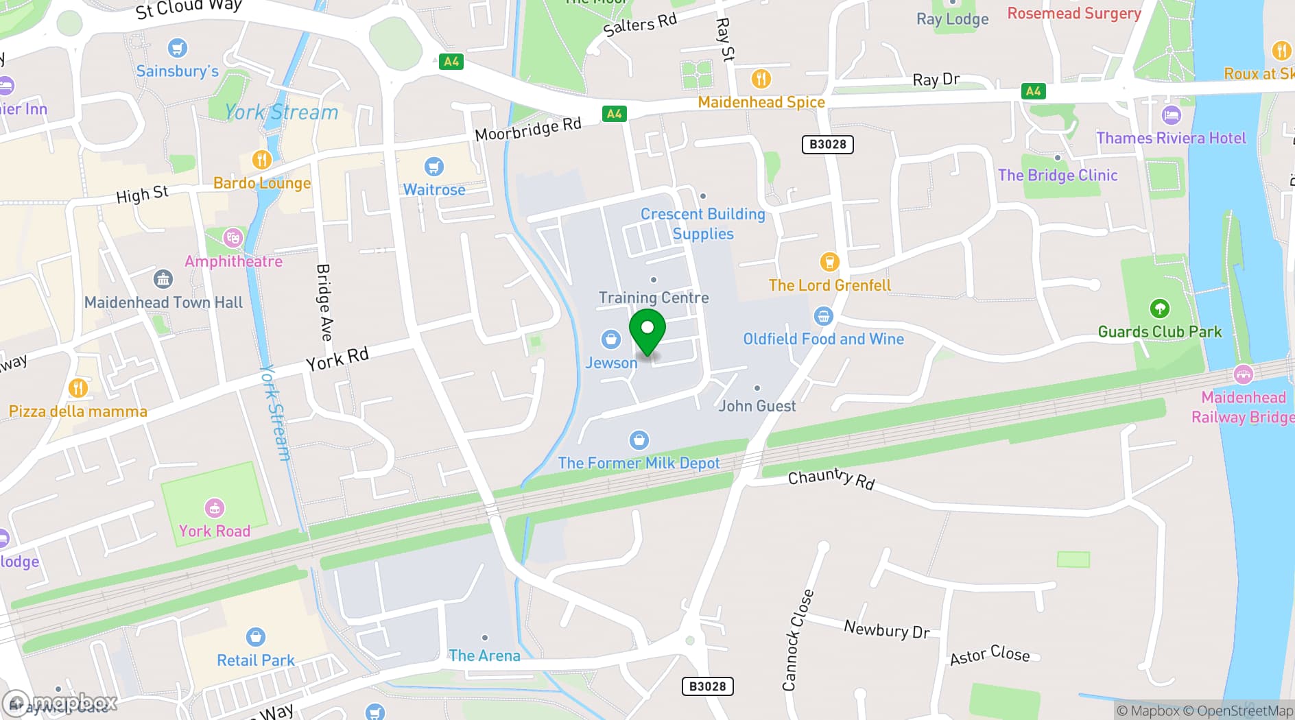 Map showing BEN&JACK STUDIO
