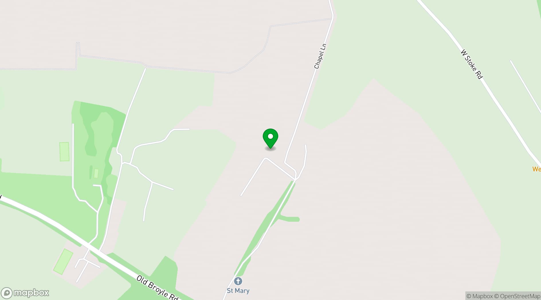 Map showing Plush Tents Glamping