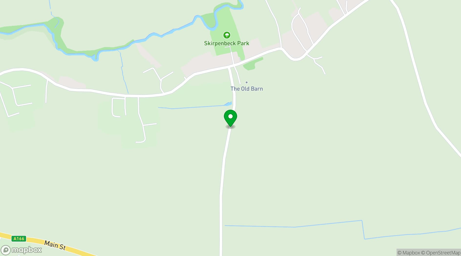 Map showing This Is Not Here