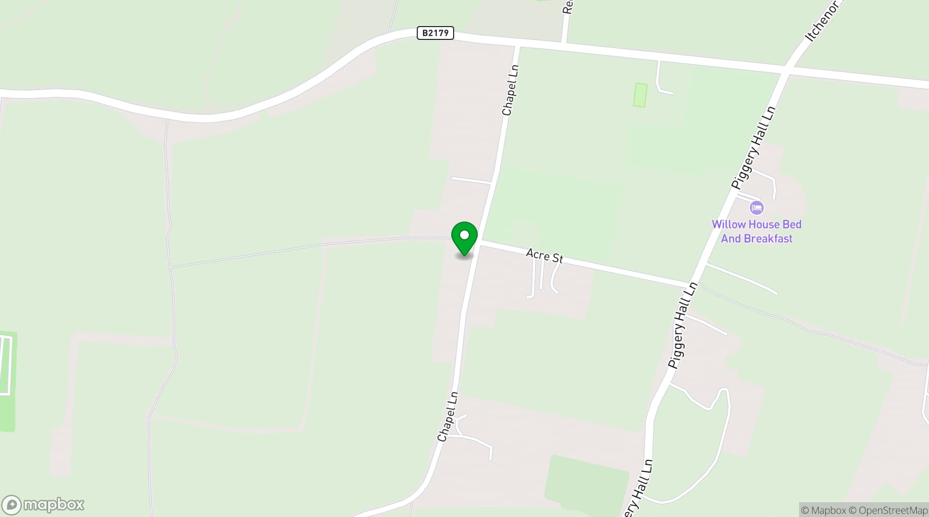 Map showing Luxury Boltholes