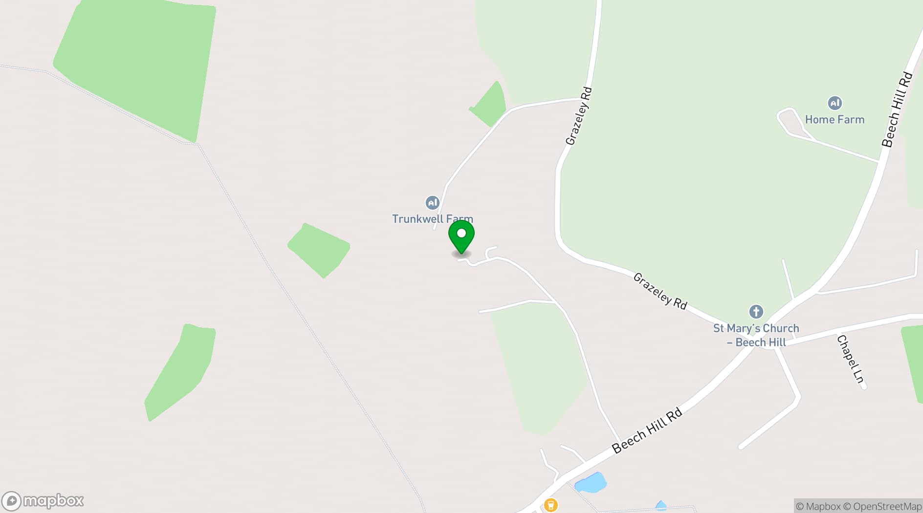 Map showing Thrive