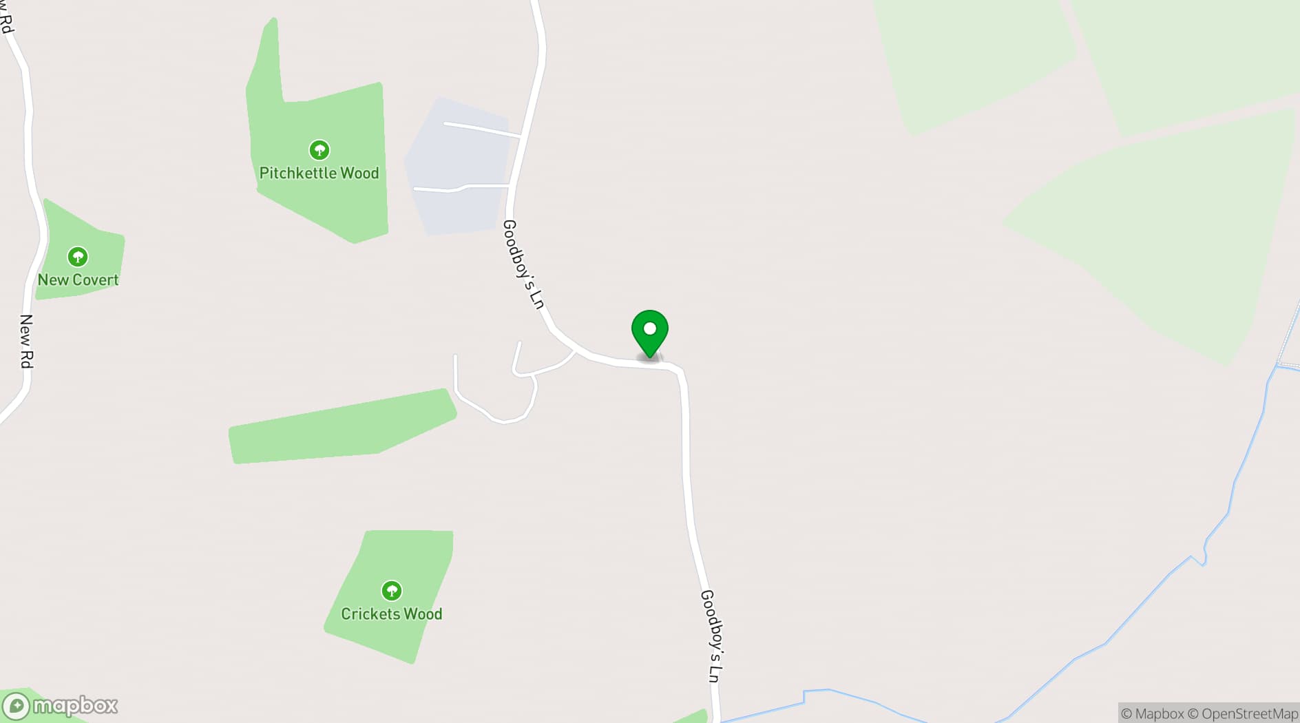 Map showing De Vere Wokefield Estate