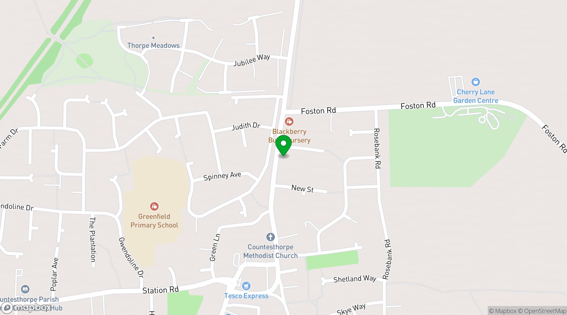 Map showing Paragon Creative Studios