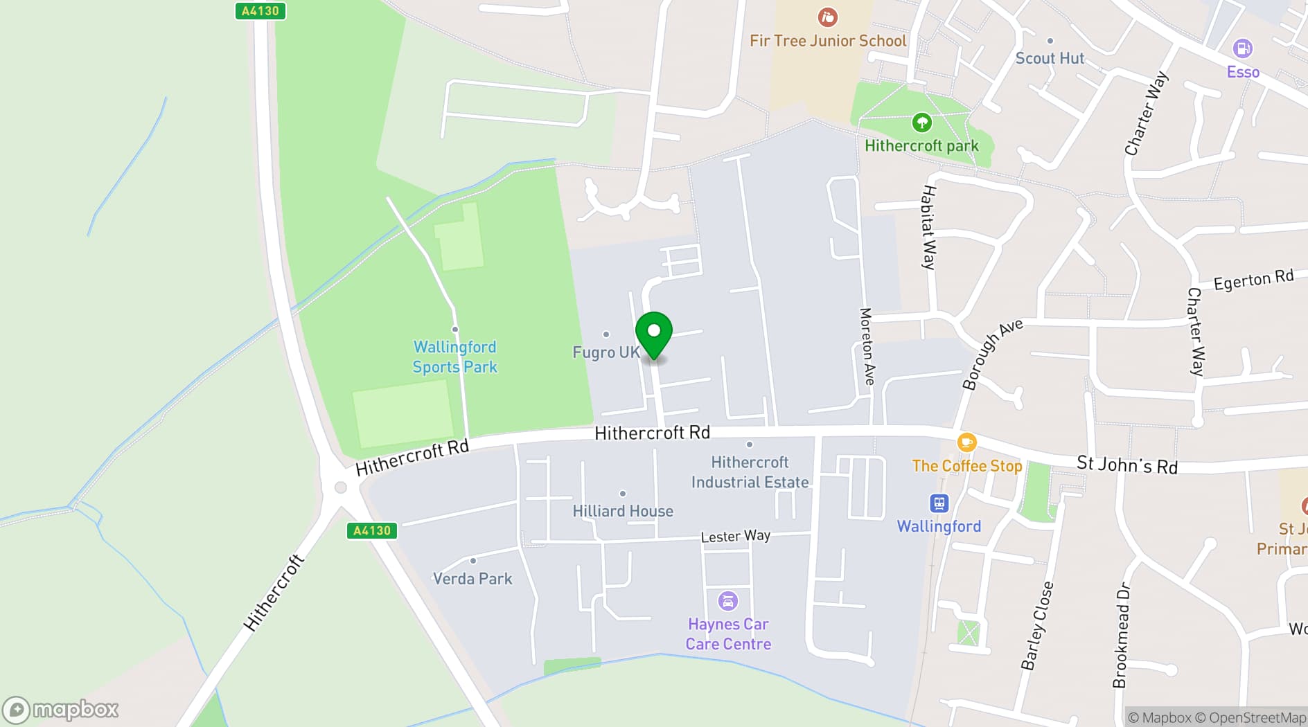 Map showing Monkey Business Studio