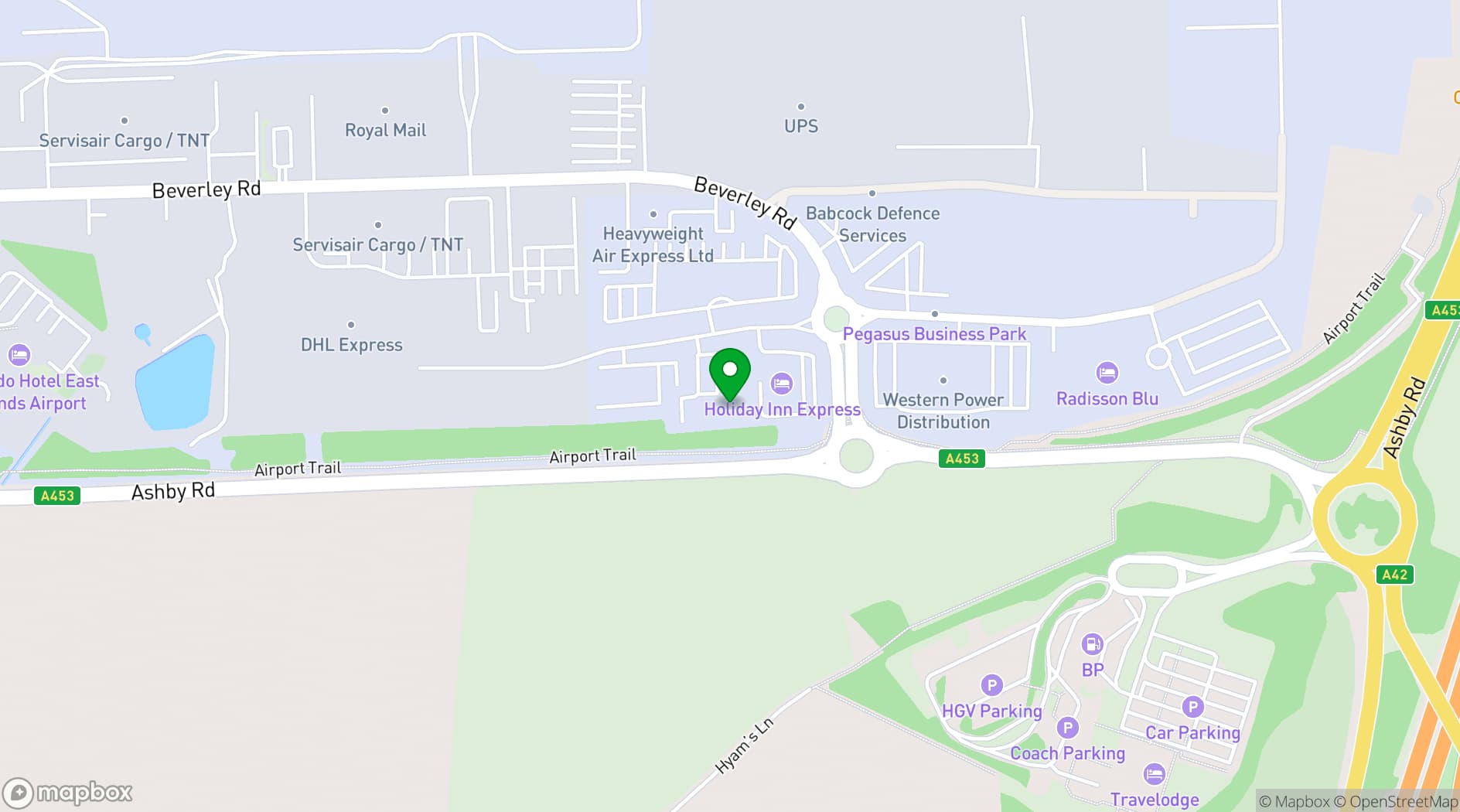 Map showing Wizu Workspace - Osprey House