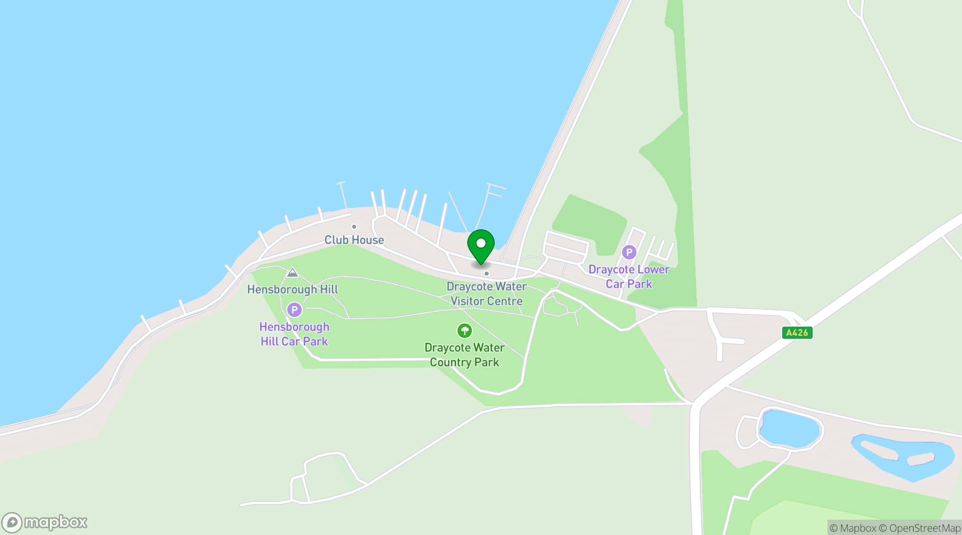 Map showing Draycote View