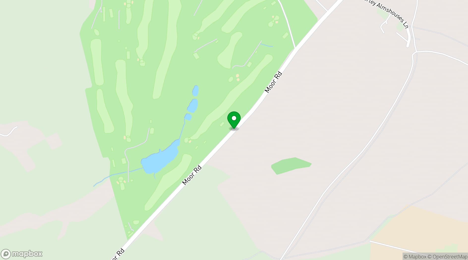 Map showing Delta Hotels by Marriott Breadsall Priory Country Club