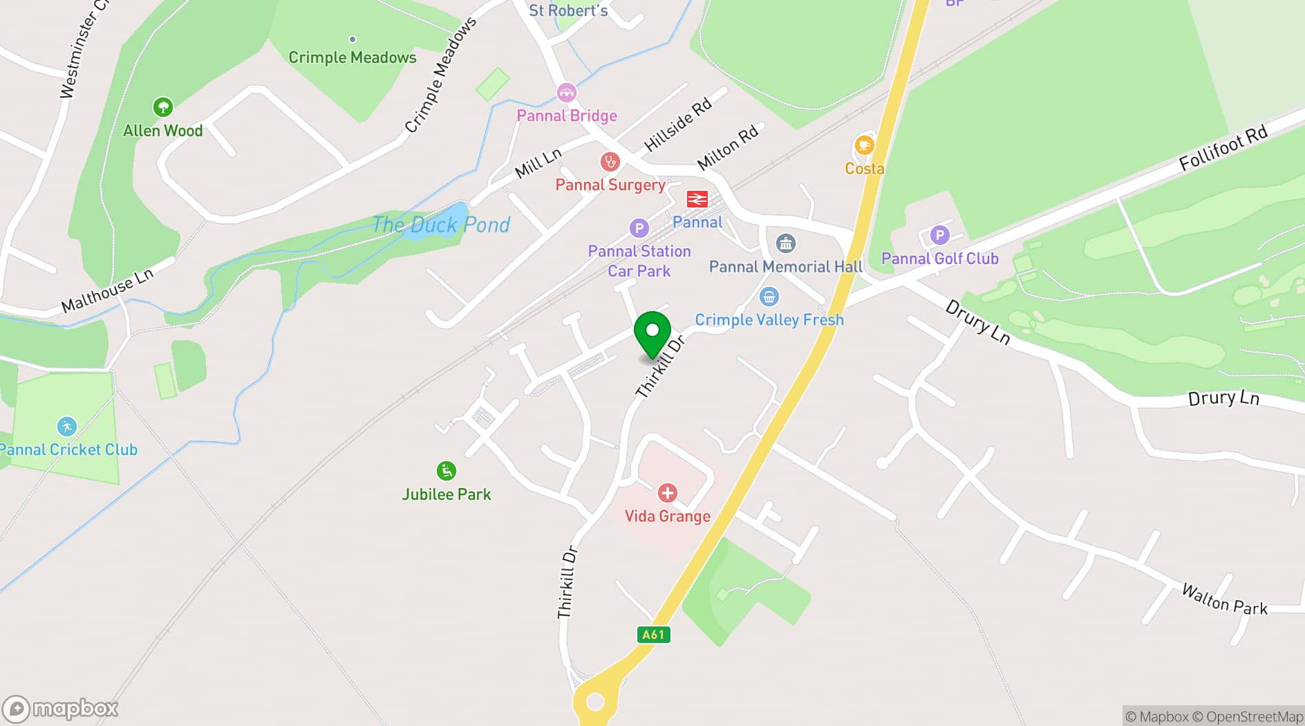 Map showing Presence Studio