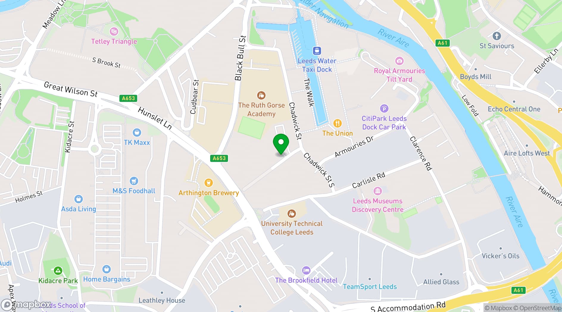 Map showing Northpoint