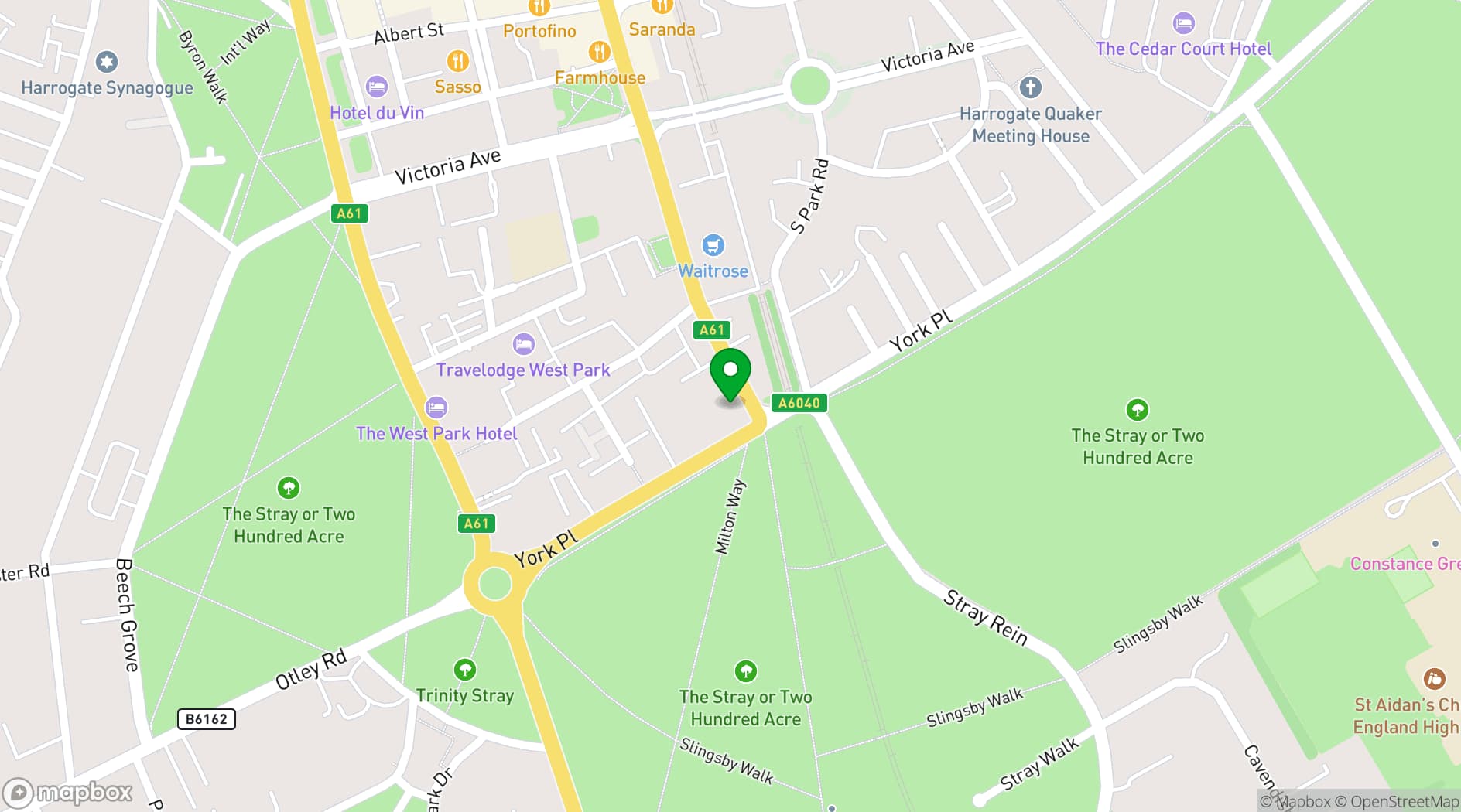 Map showing Wizu Workspace - Royal House