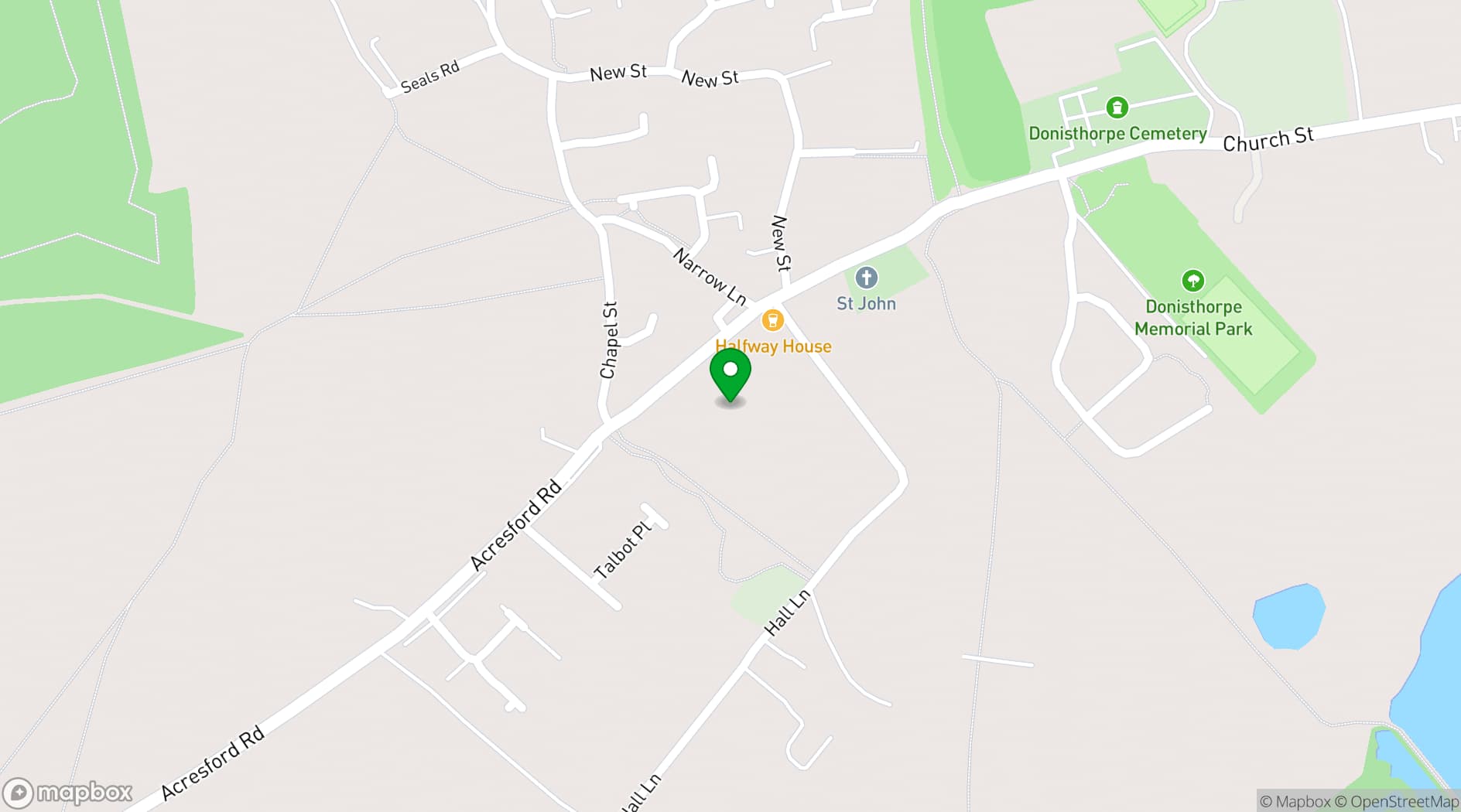 Map showing Private Luxury Estate