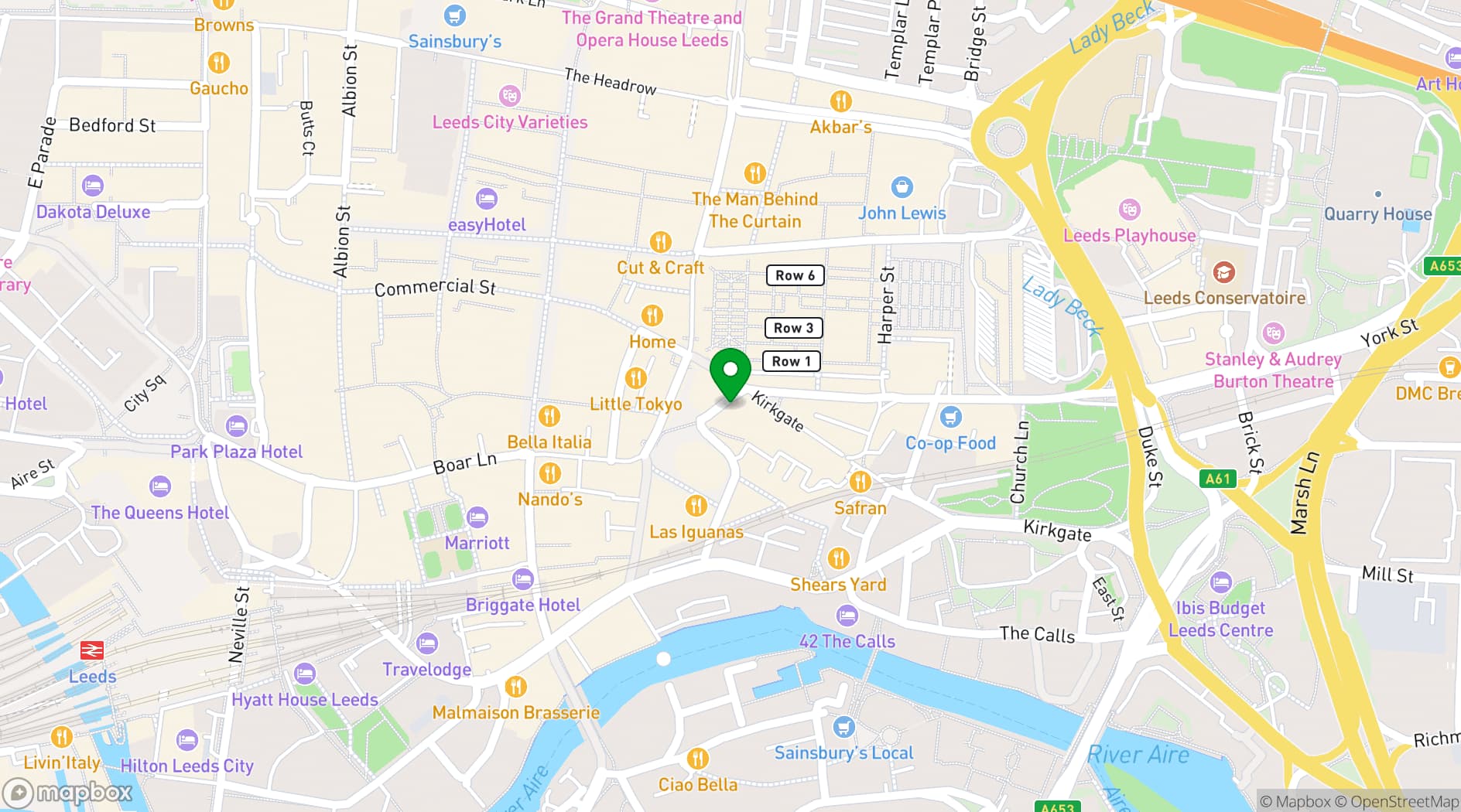 Map showing The Maven
