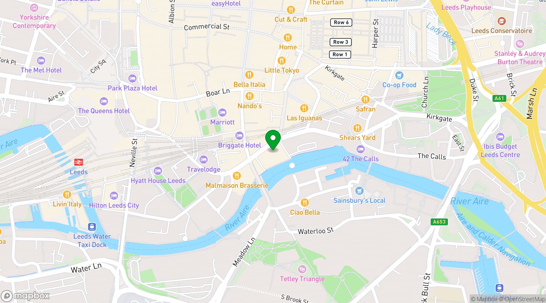 Map showing Baracoa Luxe Bar