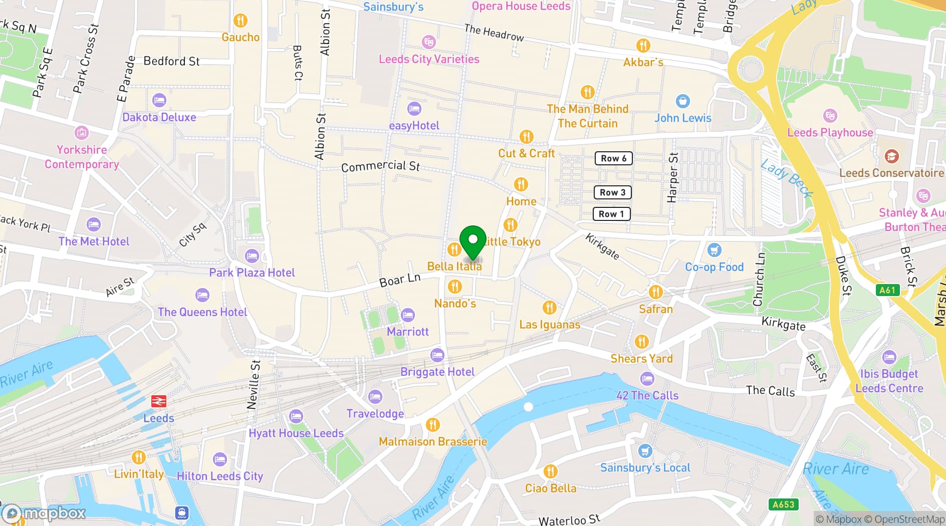 Map showing Distrikt