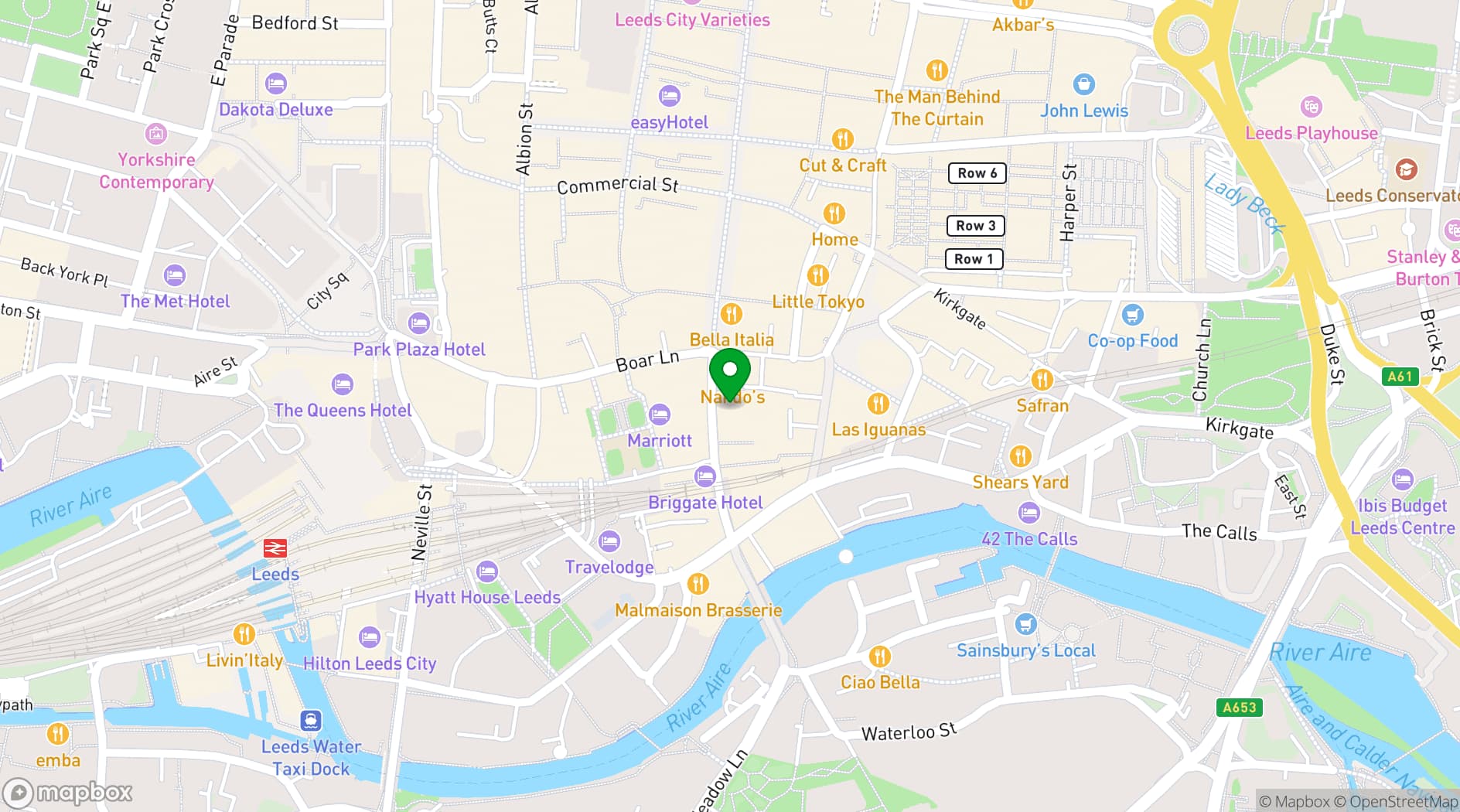 Map showing Smokestack