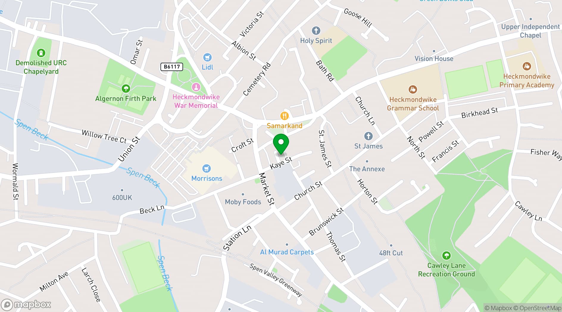 Map showing Sxefit Studios