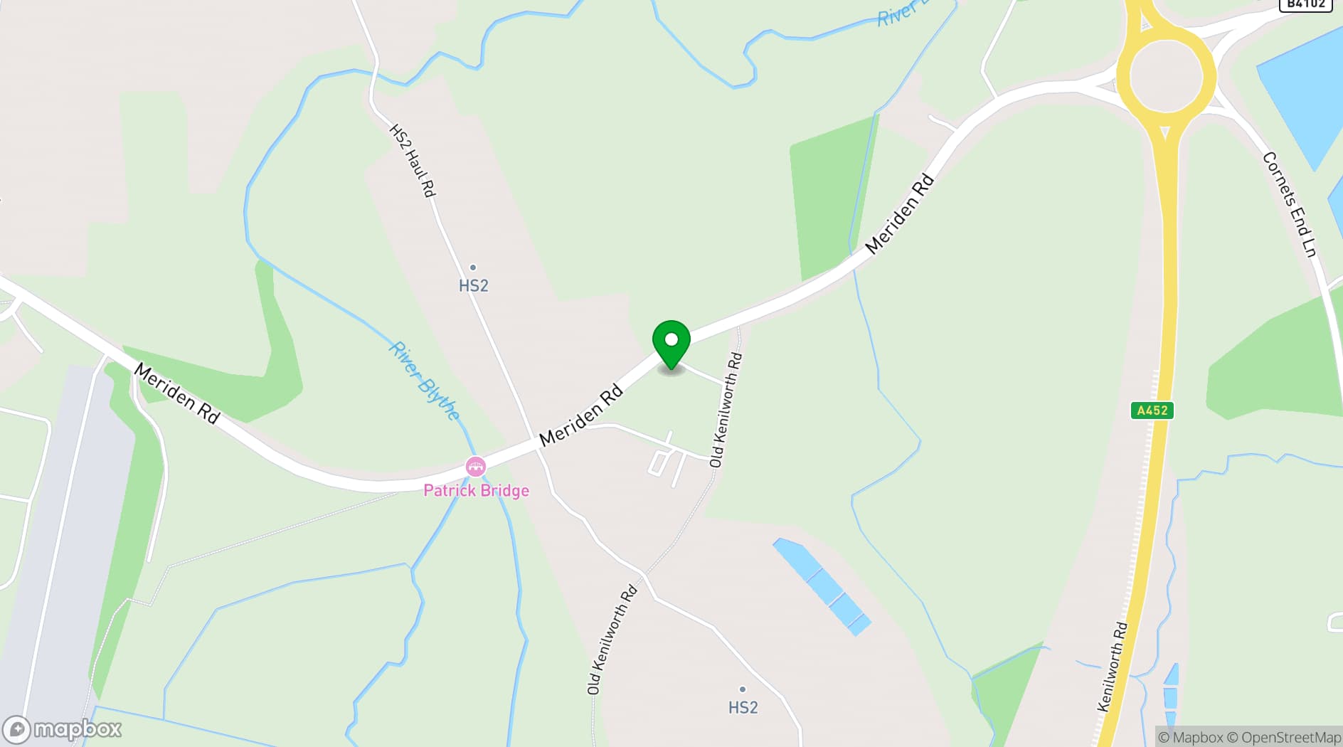 Map showing RDAC Venue Hire