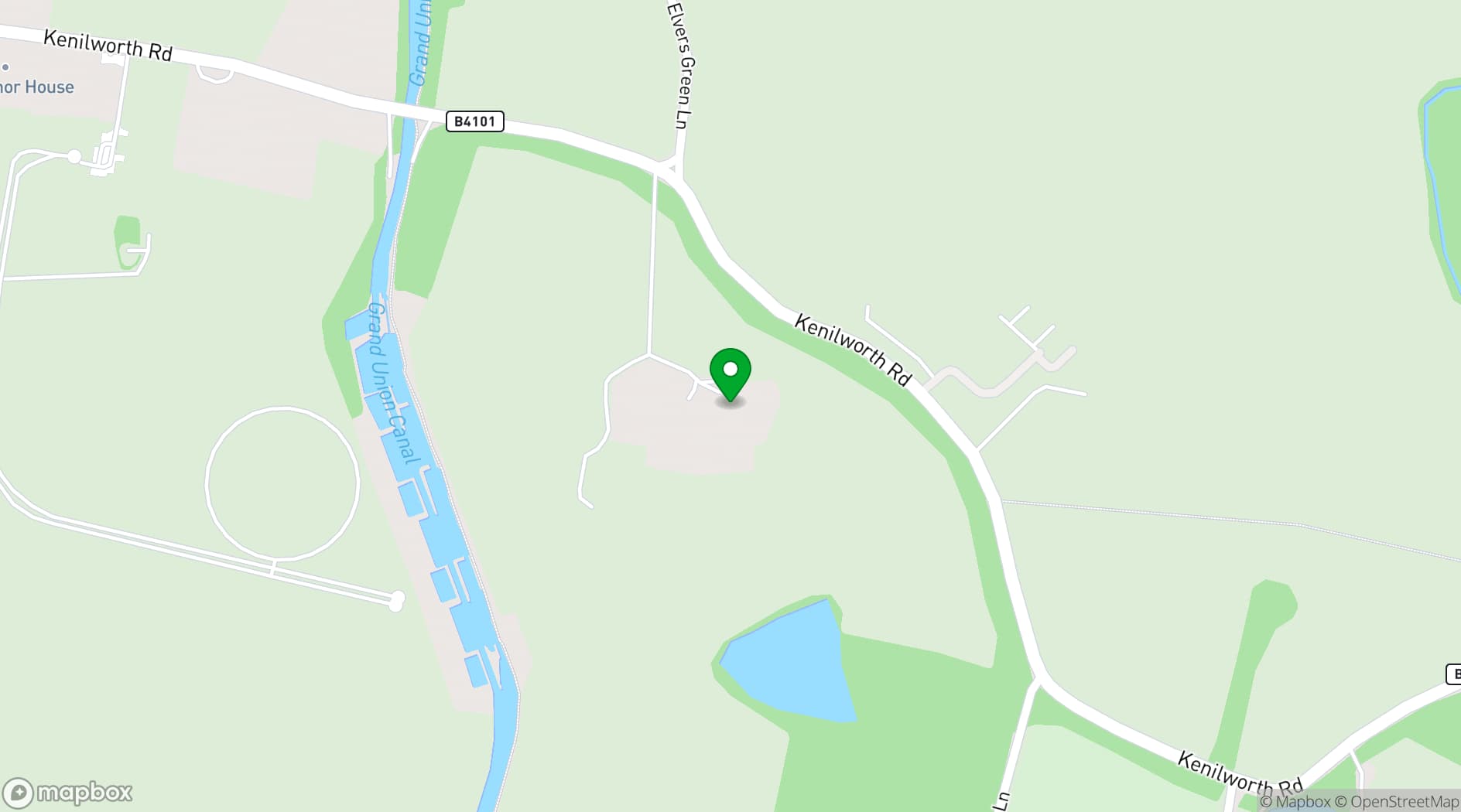 Map showing The Location House