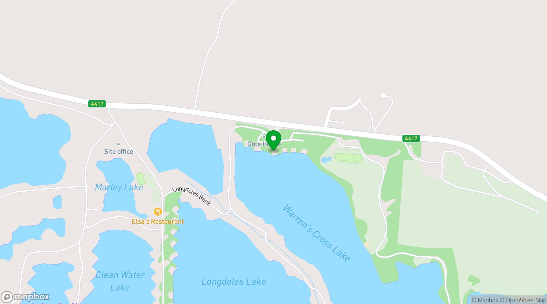 Map showing  The Lakes by Yoo