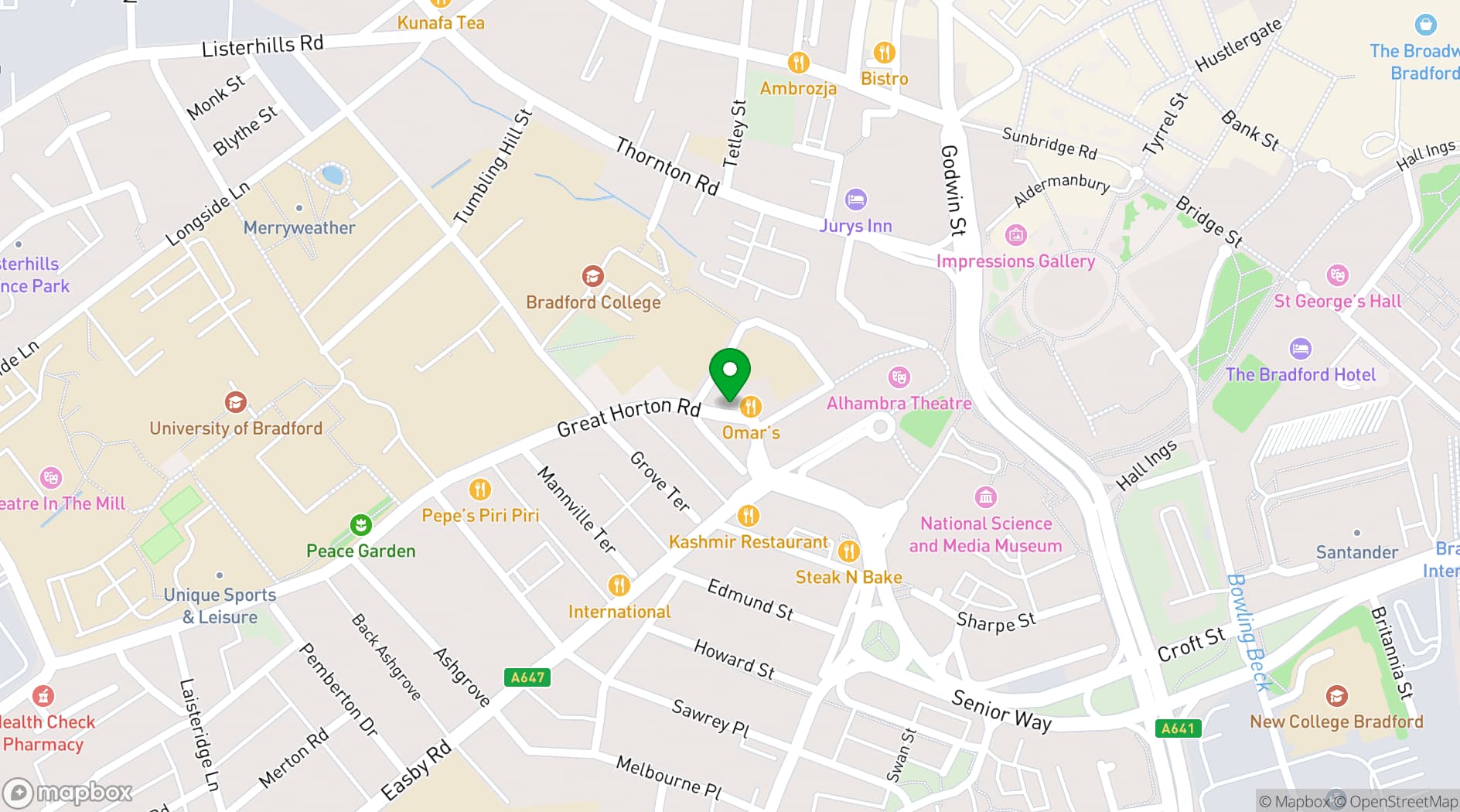 Map showing MyLahore