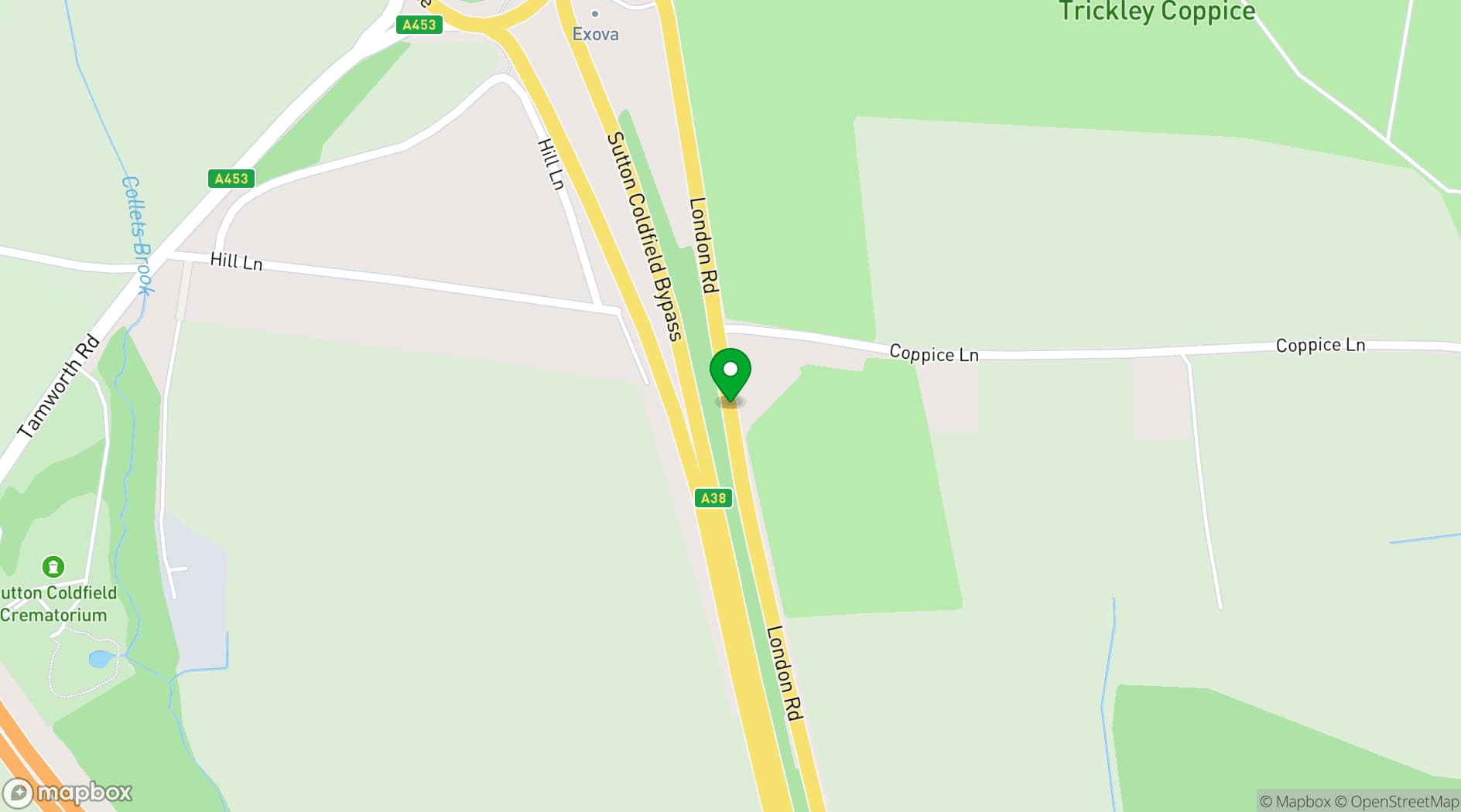 Map showing The Hive Meeting Room