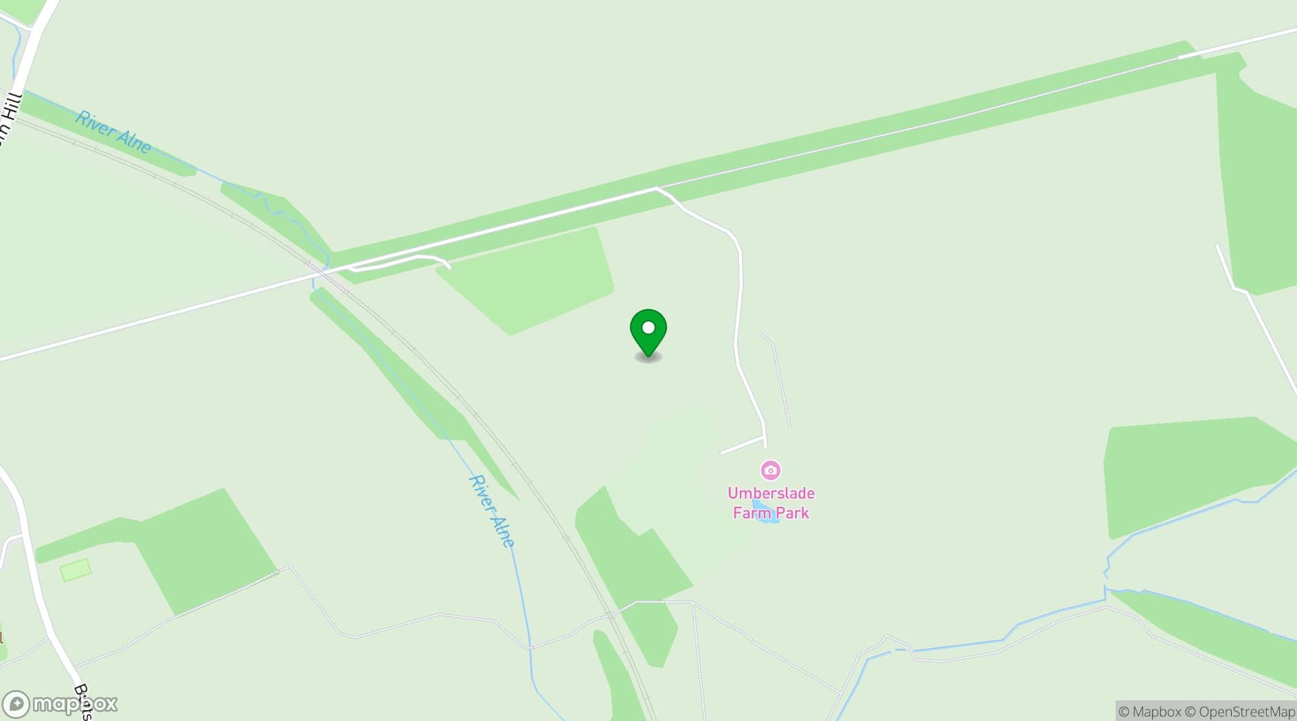 Map showing Espresso Farm