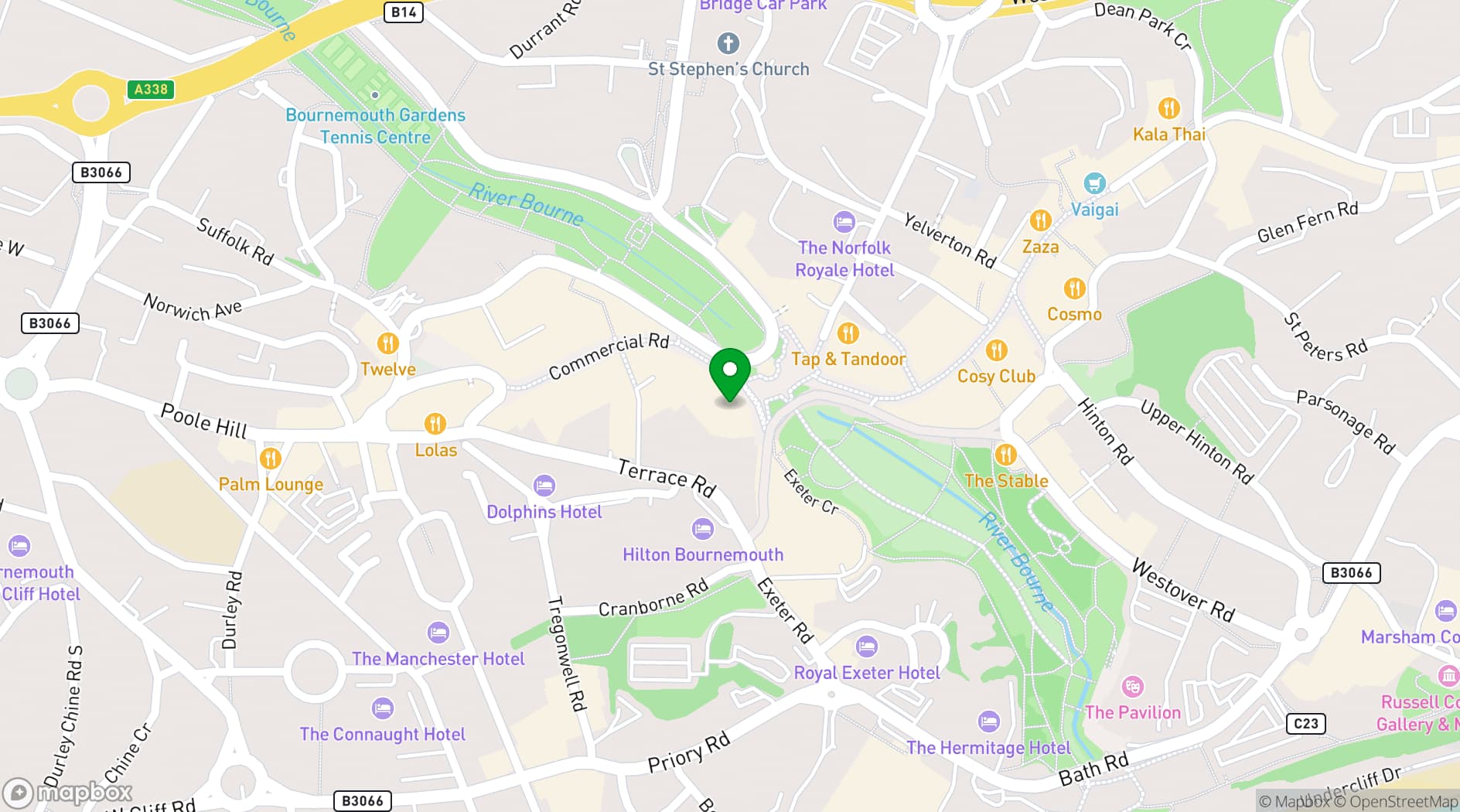 Map showing Patch Twickenham