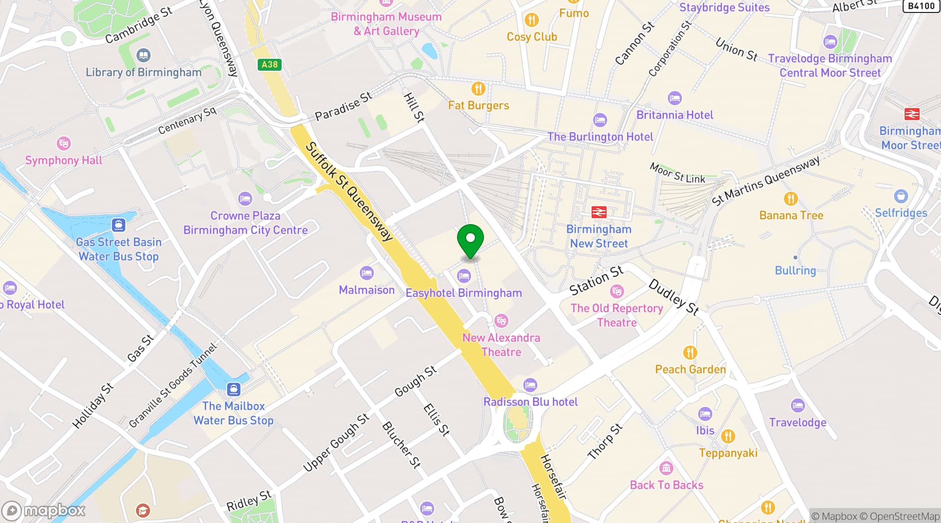 Map showing Devil's Dog