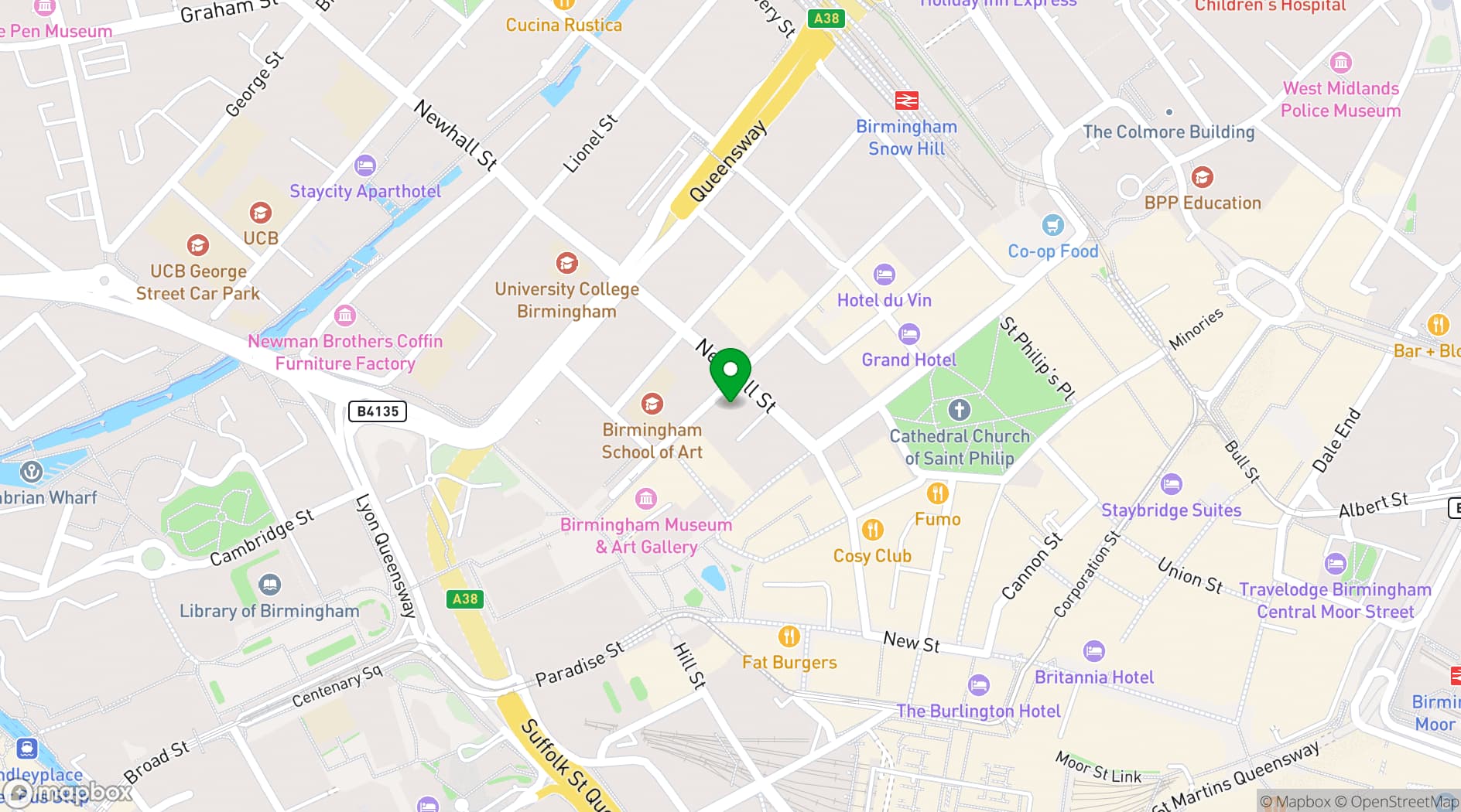 Map showing First Intuition - 3rd Floor Edmund House