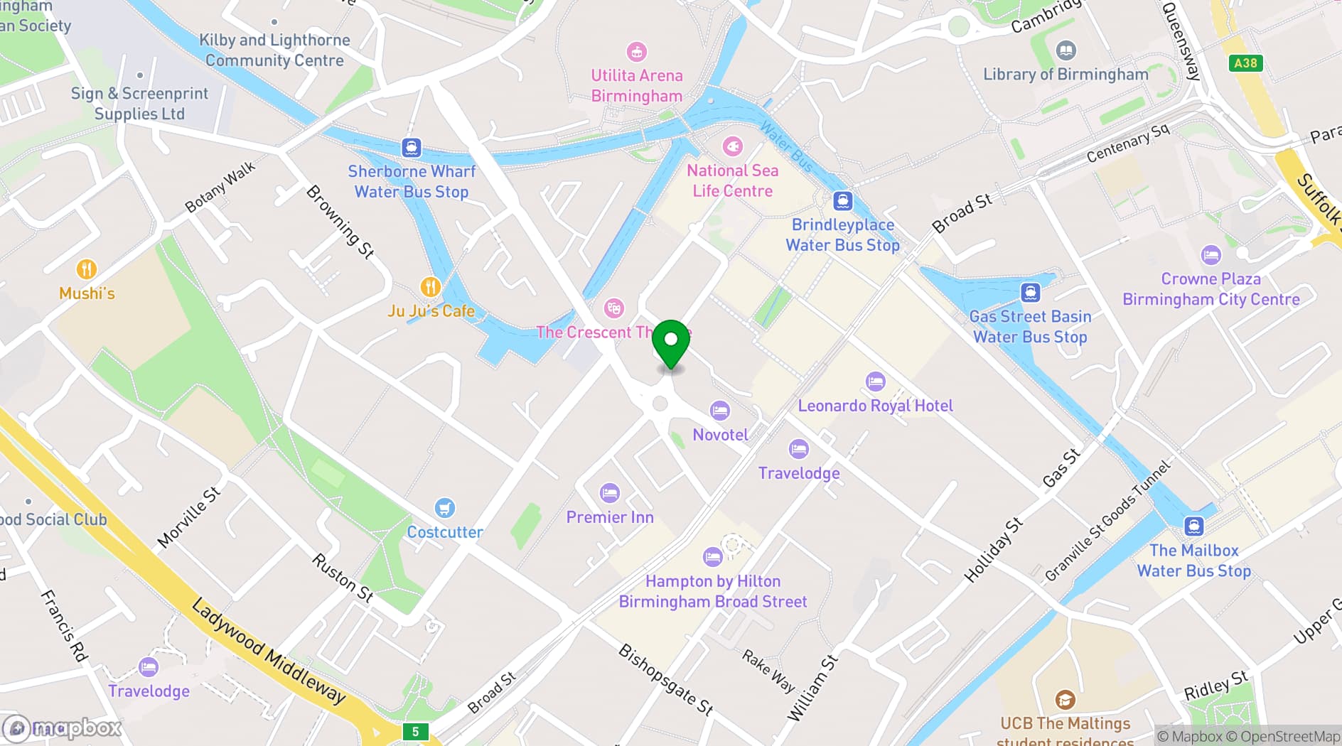 Map showing Nuvo/OKO