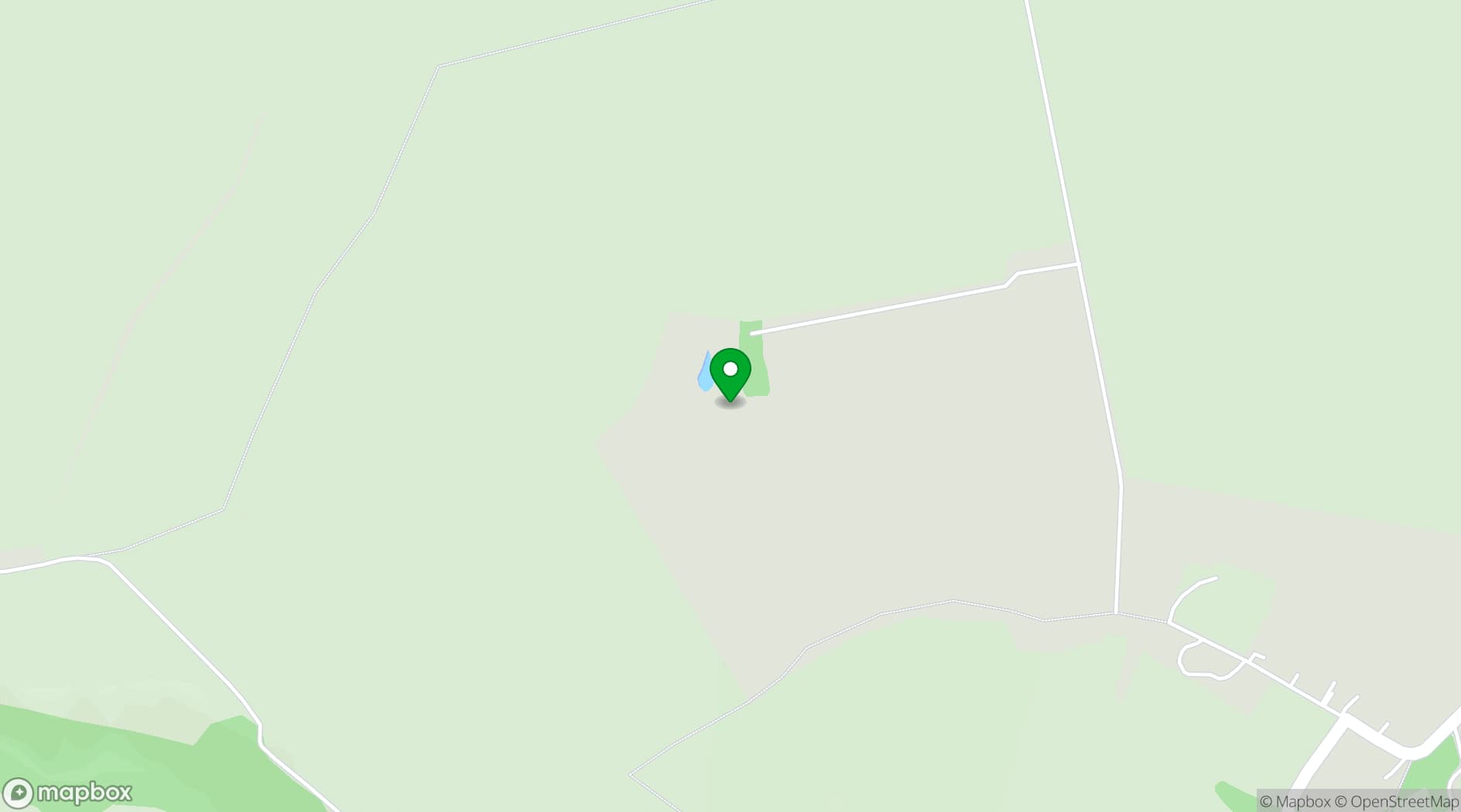 Map showing Chalke Valley Camping