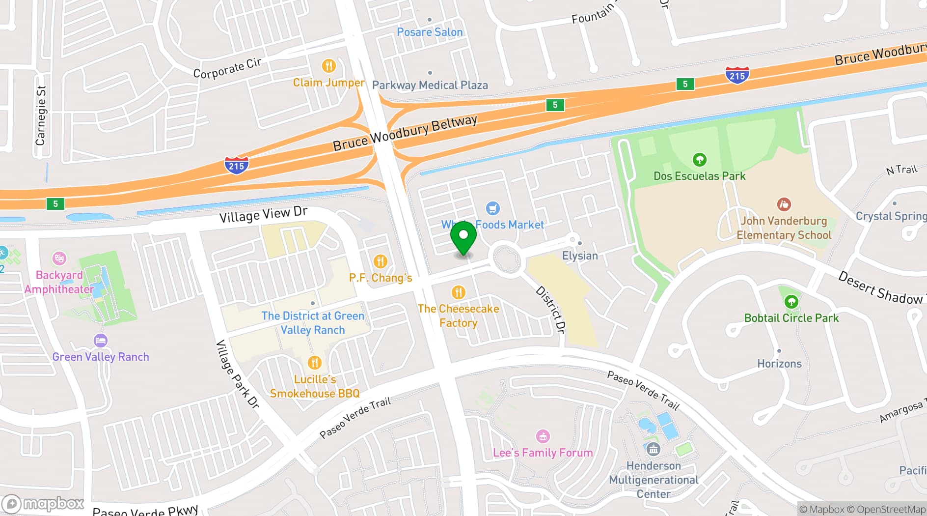 Map showing Settebello Pizzeria Napoletana