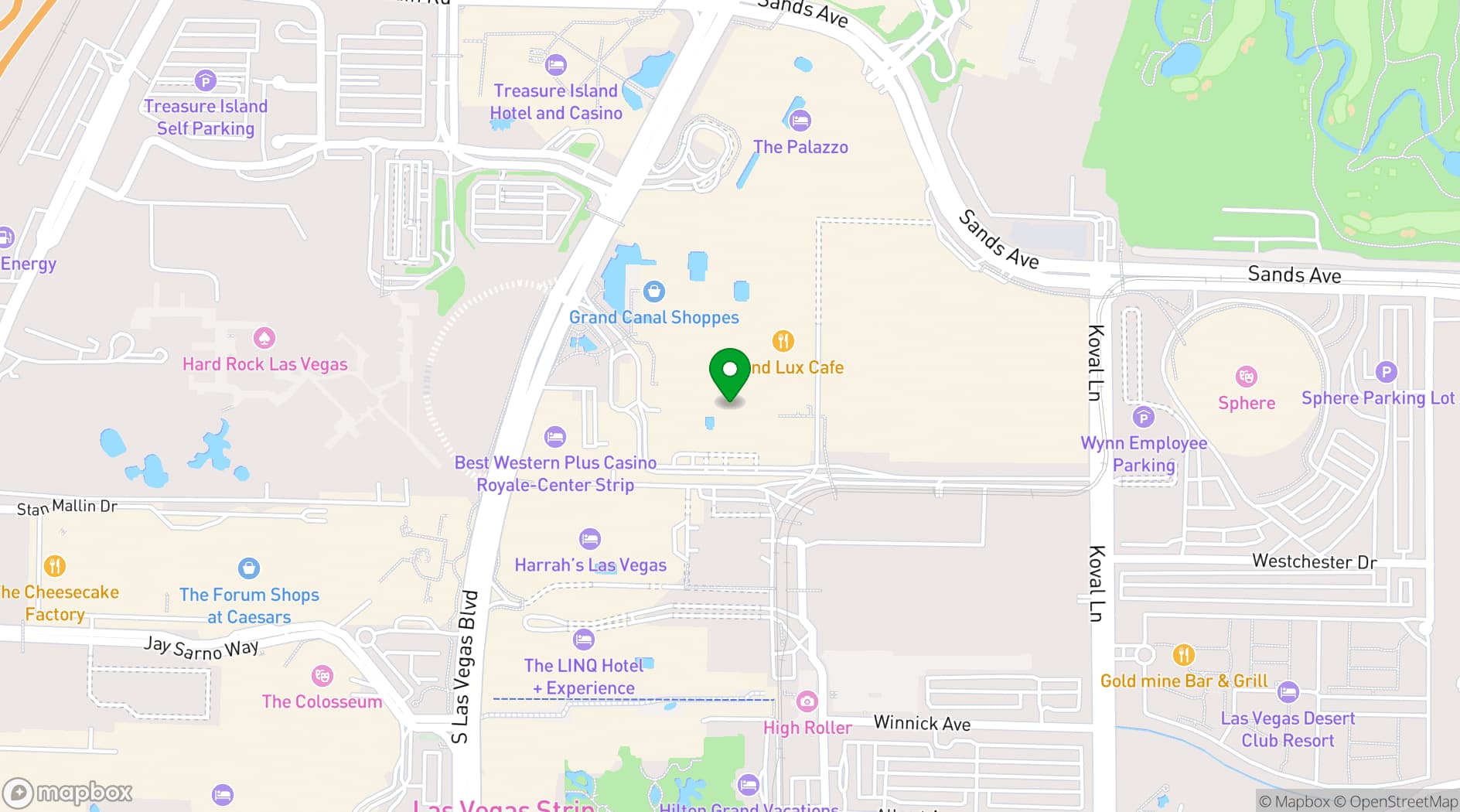 Map showing Bouchon Bistro